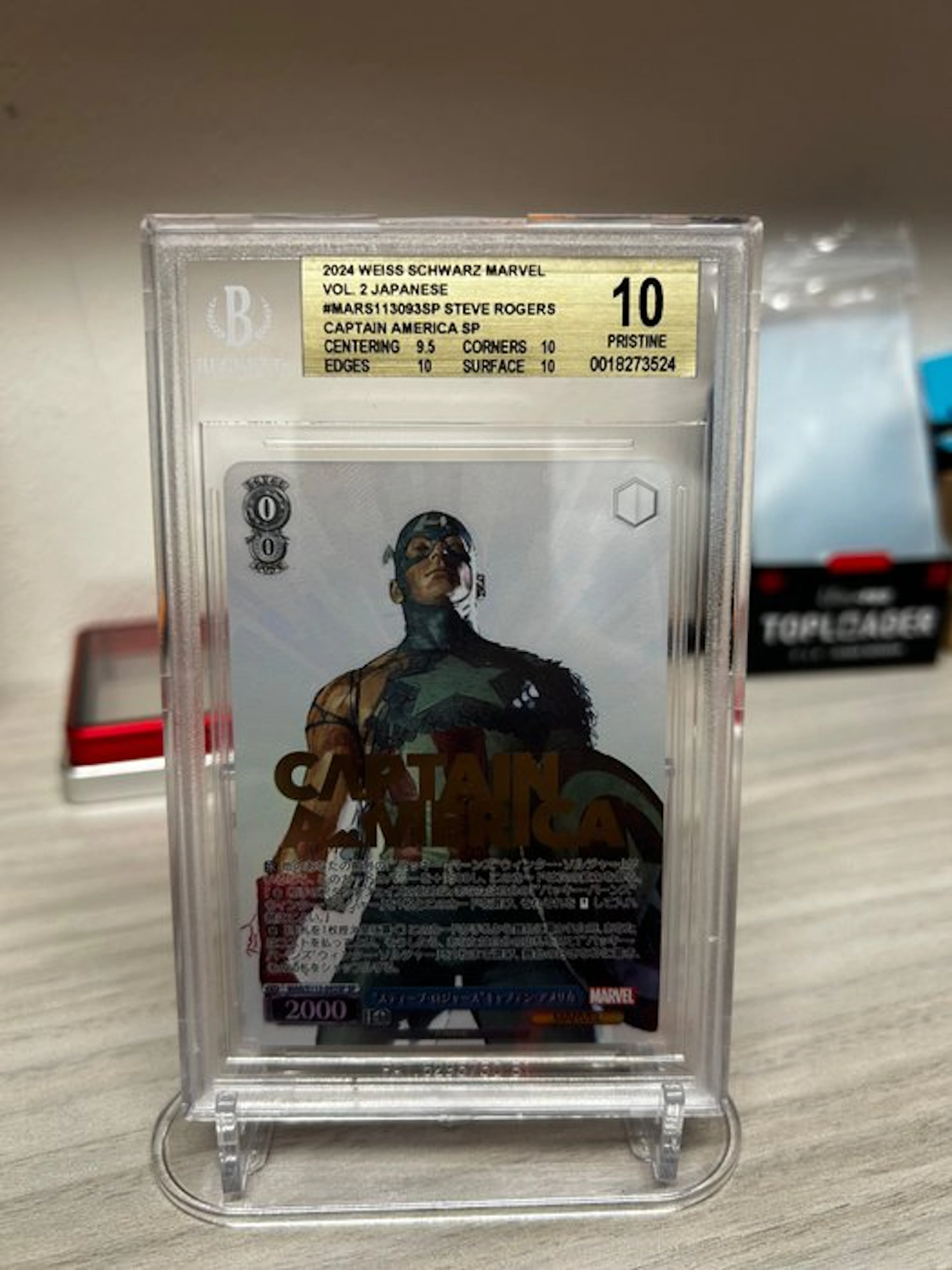 Marvel - 2 Graded card - Weiß Schwarz - Beckett Pristine 10