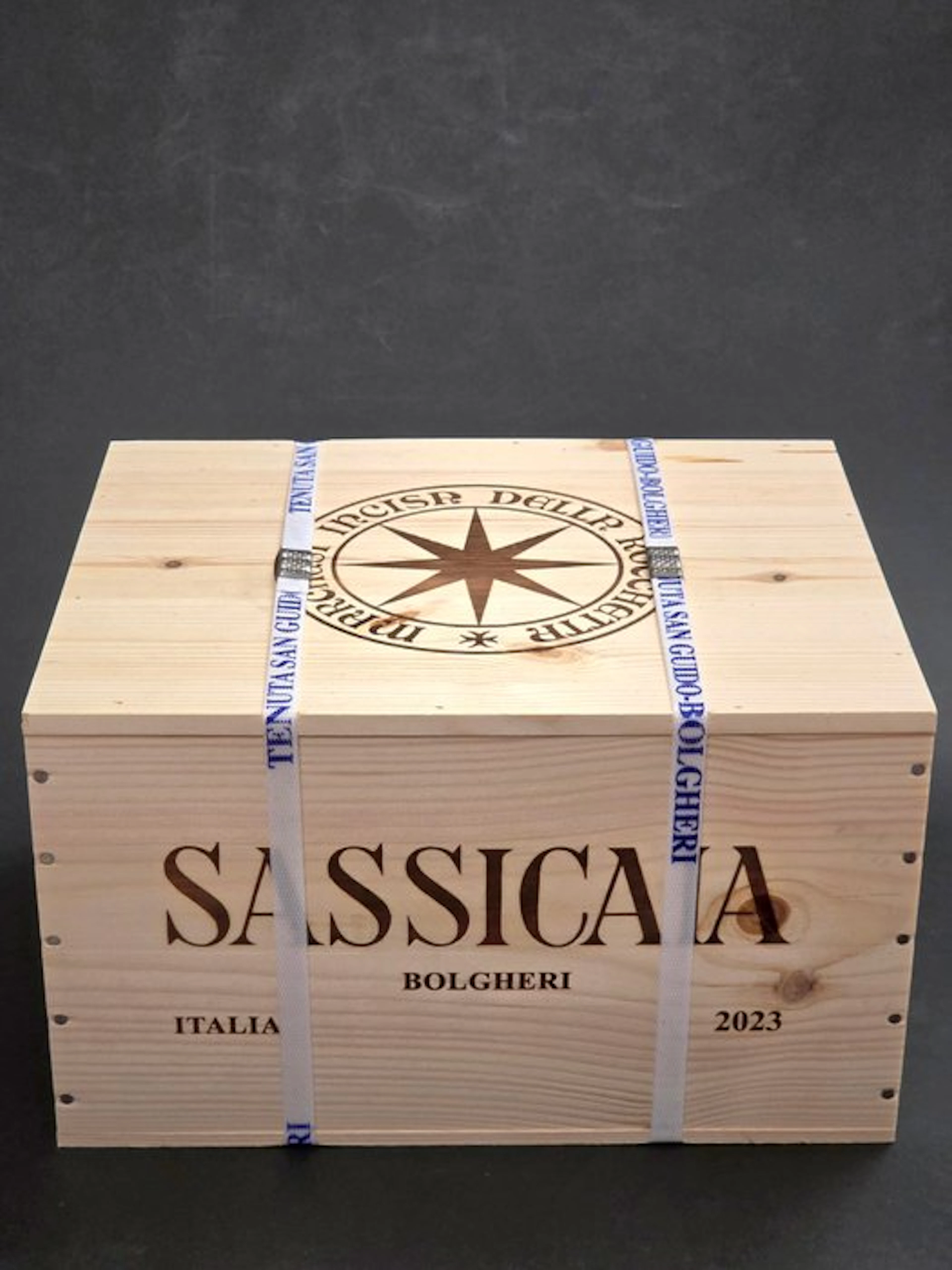 2023 Tenuta San Guido, Sassicaia - Bolgheri - 6 Bottles (0.75L)