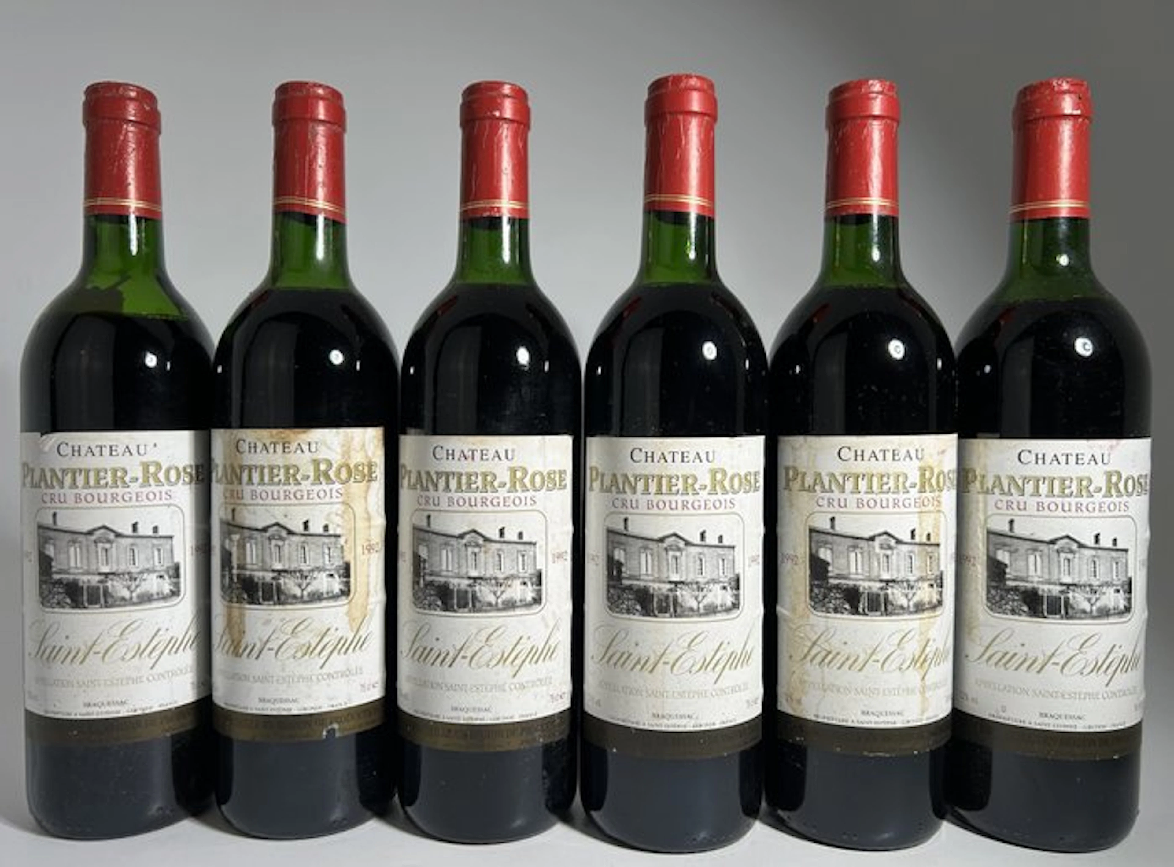 1992 Château Plantier-Rose - Saint-Estèphe Cru Bourgeois - 6 Bottles (0.75L)