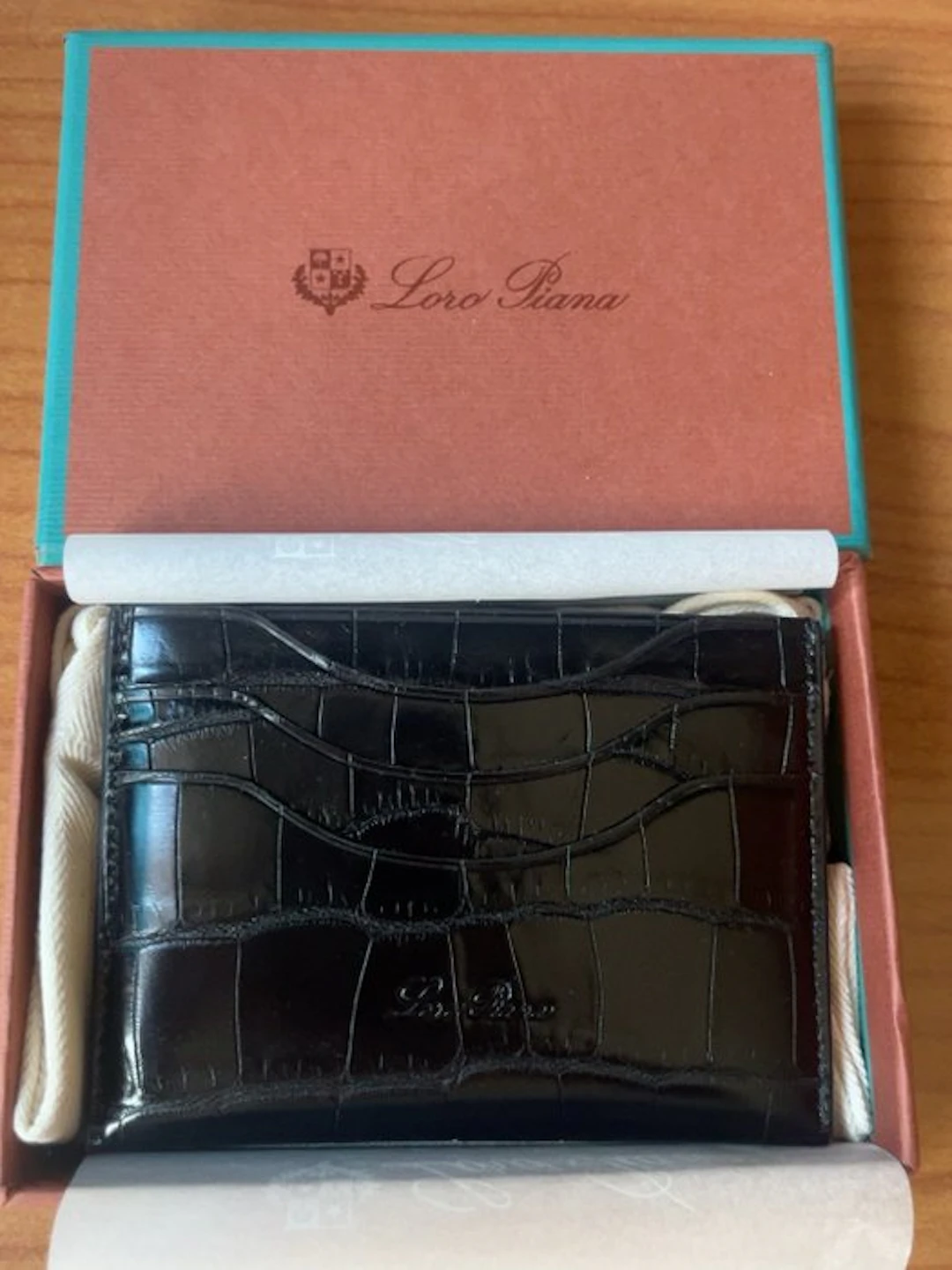 Loro Piana - Onde Card Holder Bombé - Card case