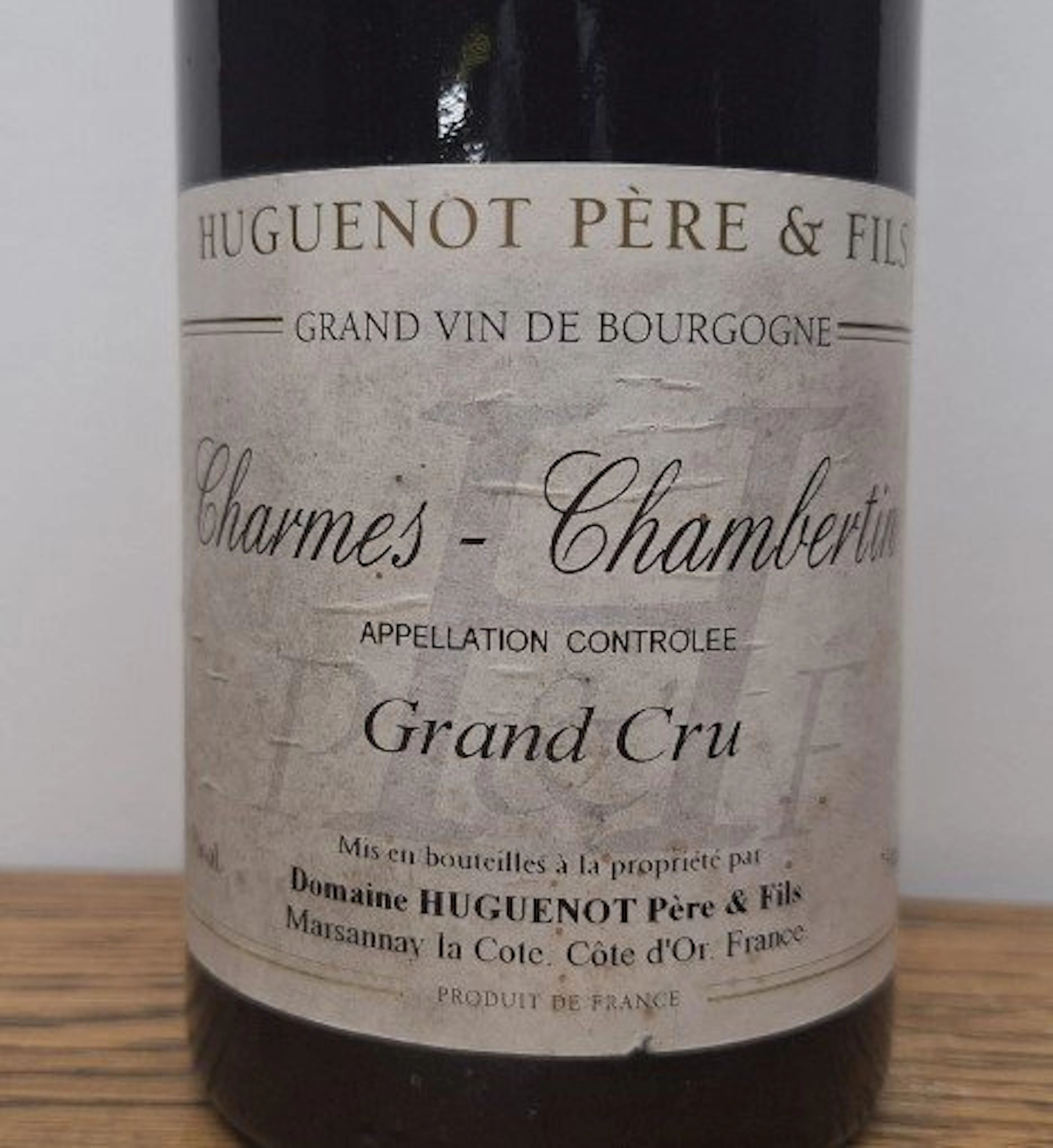 1985 Huguenot Père & Fils - Charmes-Chambertin Grand Cru - 1 Bottle (0.75L)