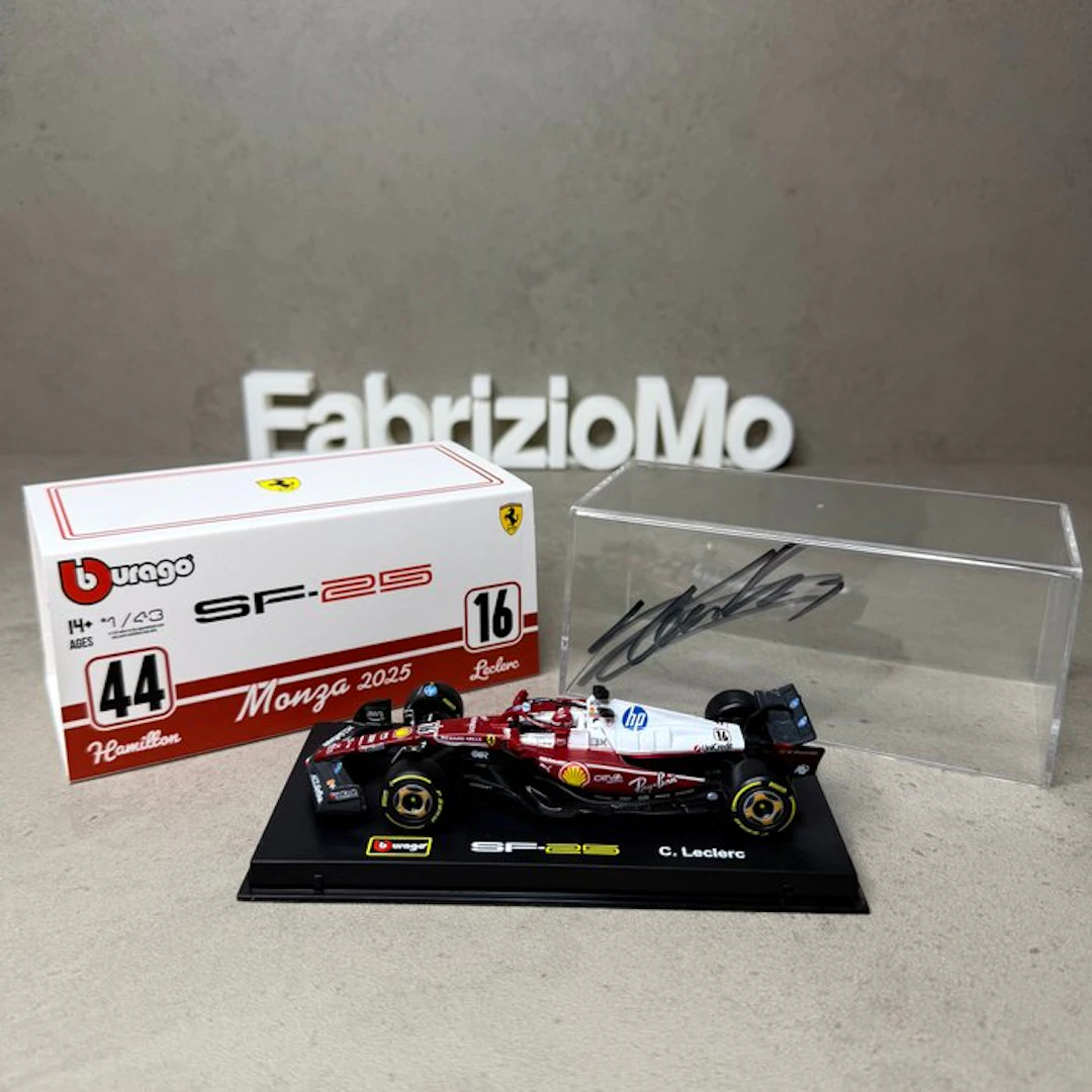 Ferrari - Monza GP - Charles Leclerc - 2025 - Scale 1:43 model car