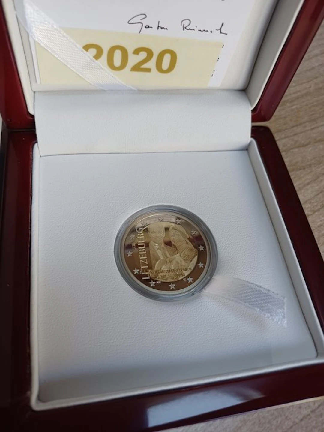Luxembourg. 2 Euro 2020 "Naissance du Prince Charles" Proof (No reserve price)