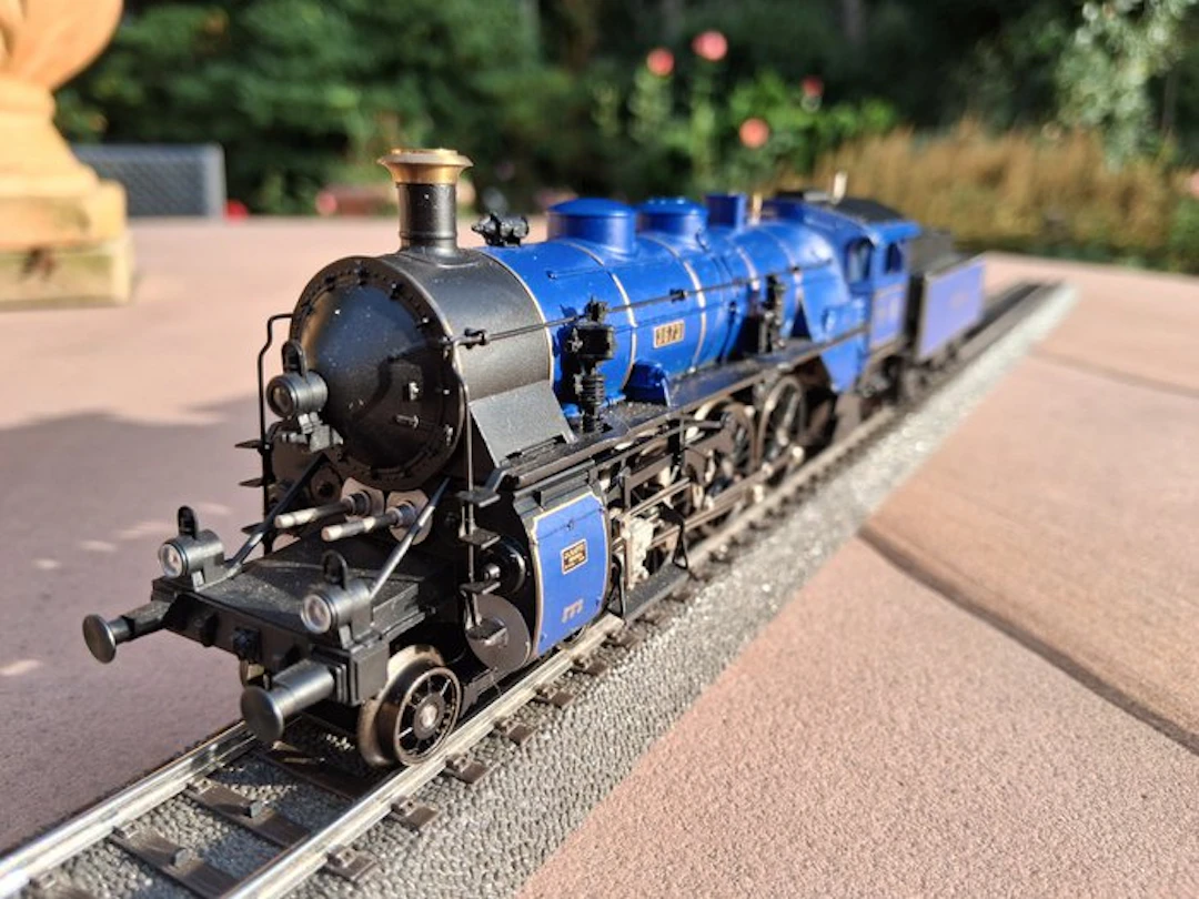Märklin H0 - 37186 - Steam locomotive with tender (1) - Express steam