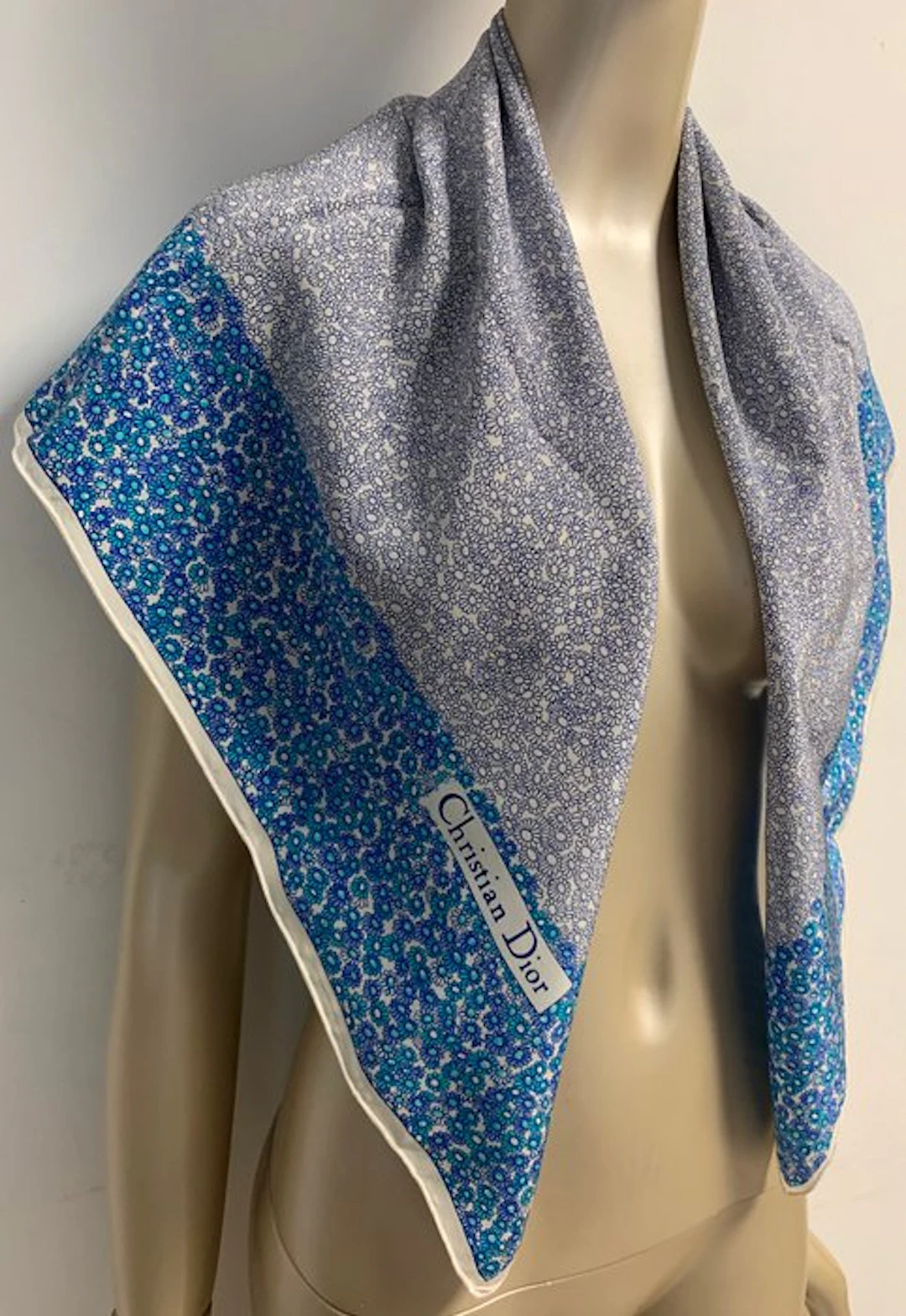 Christian Dior - monogramma Flora - Foulard