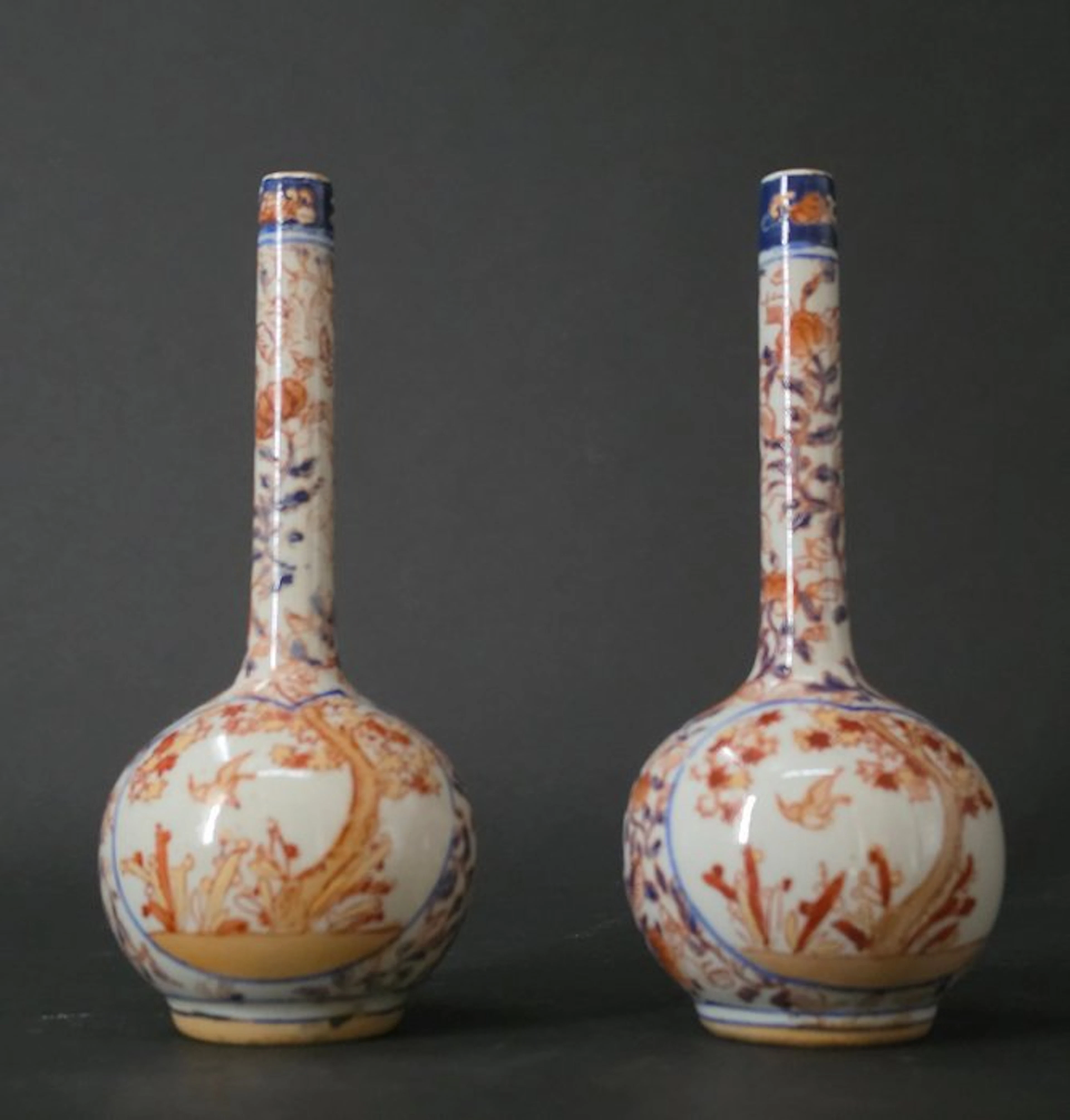 Vase - Porcelain - Japan - Edo Period (1600-1868) - Two...