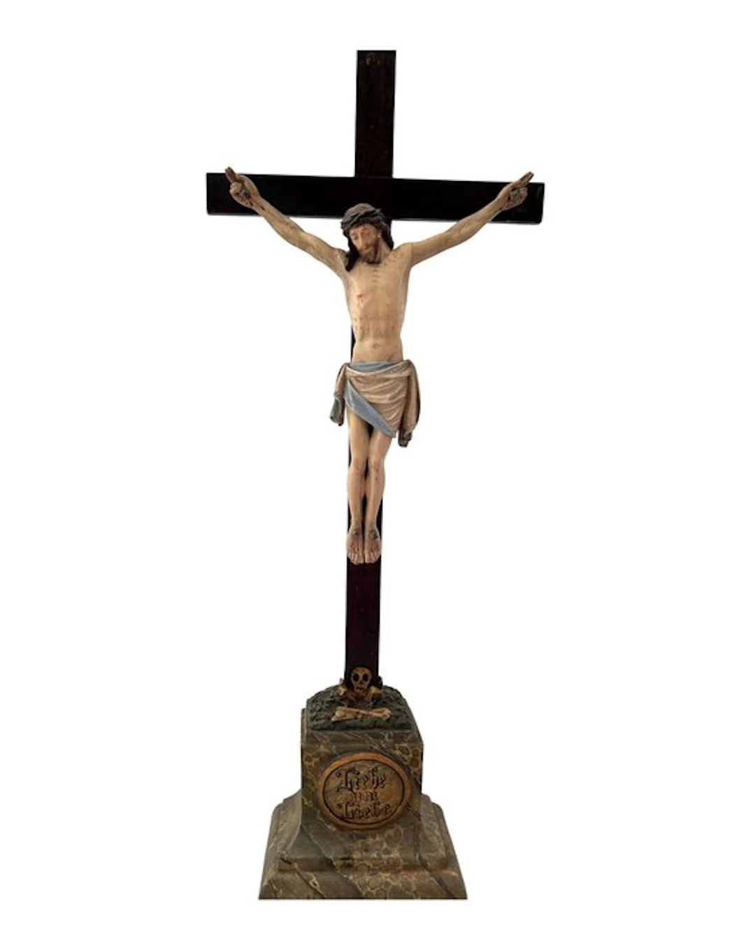 Antique Crucifix - Wood - 1850-1900 - Love for Love - 75 cm