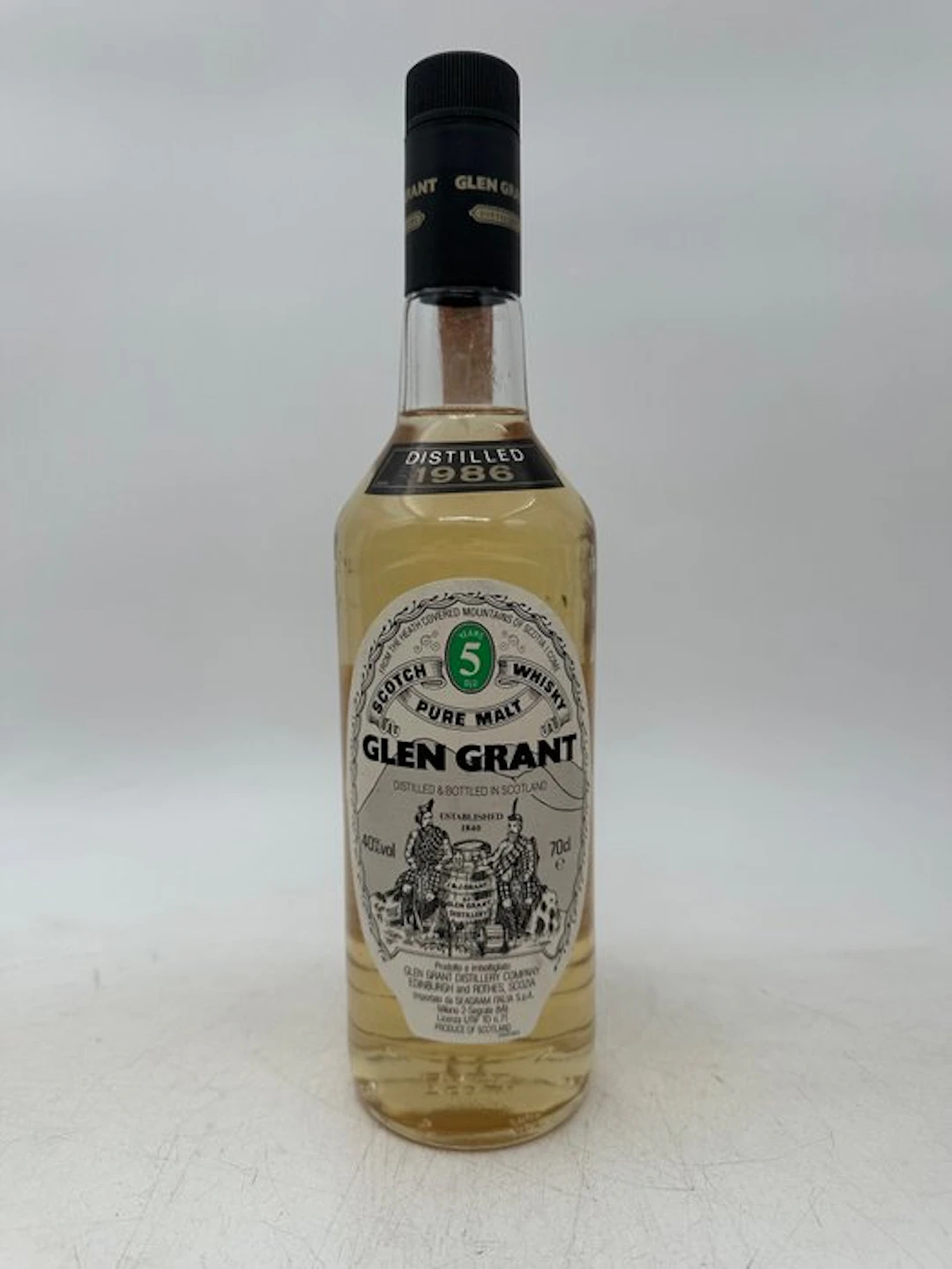 Glen Grant 1986 5 years old - 70cl
