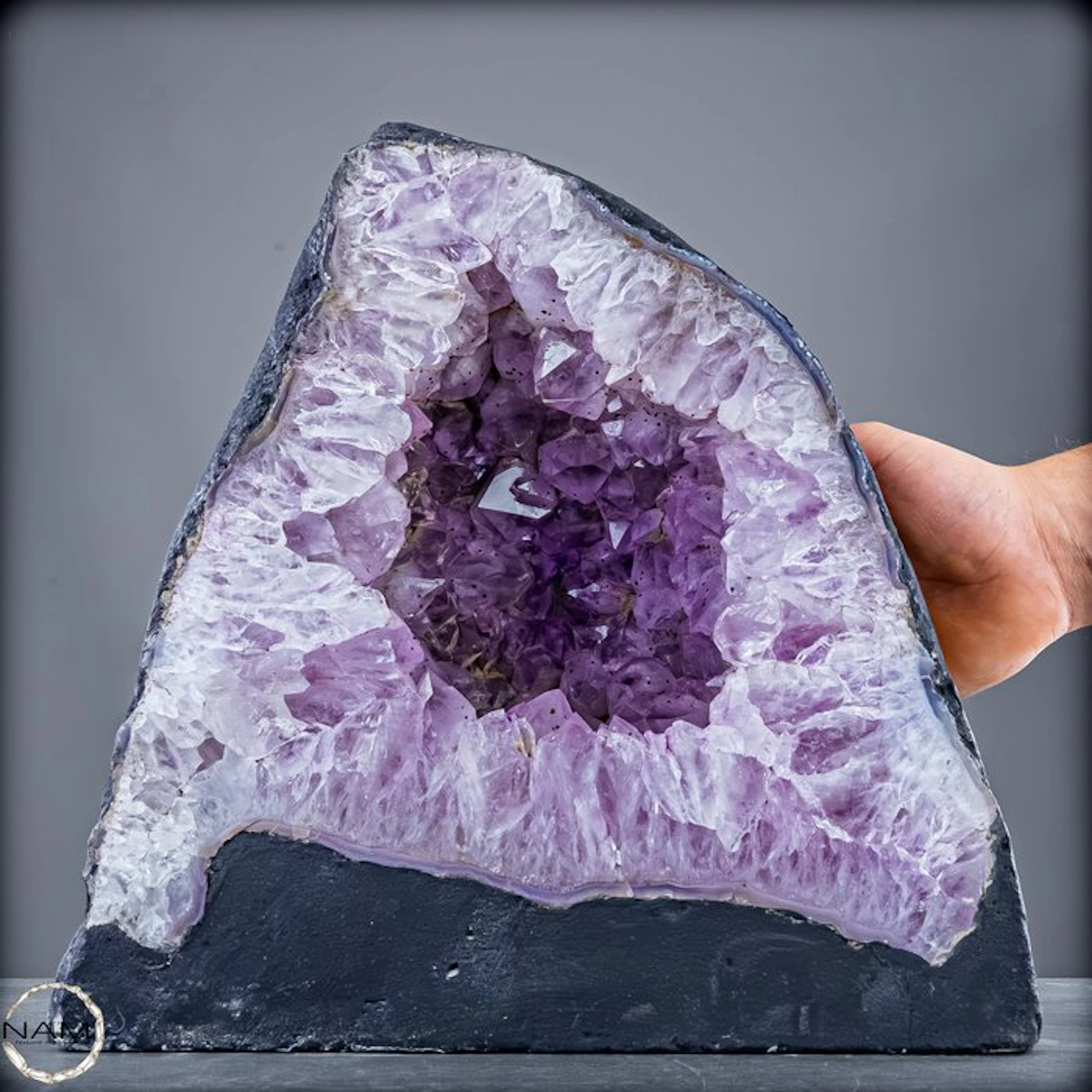 Natural amethyst druse from Uruguay 11 kg - Nature's masterpiece- 11761.33 g