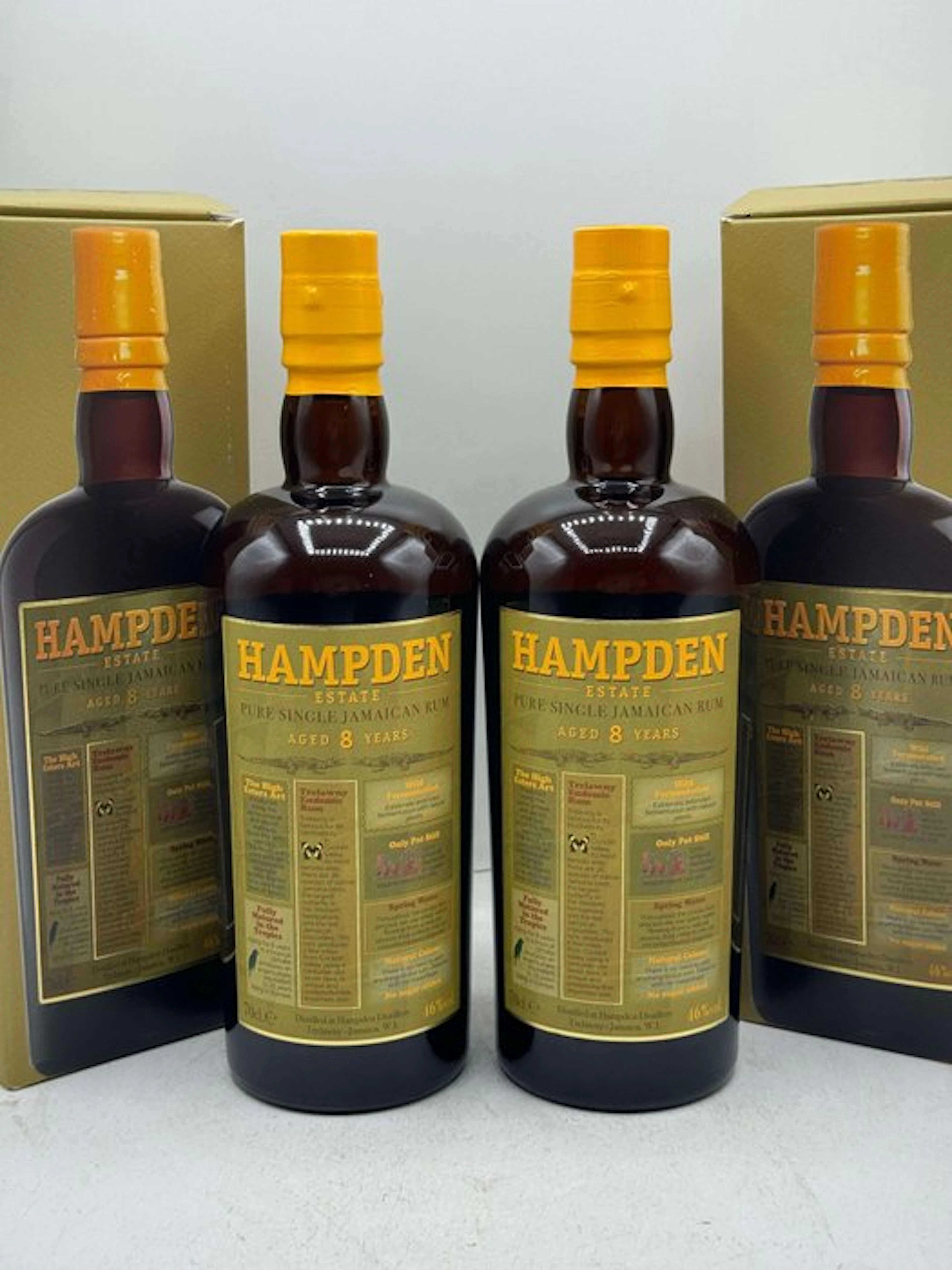 Hampden 8 years old - 70cl - 2 bottles
