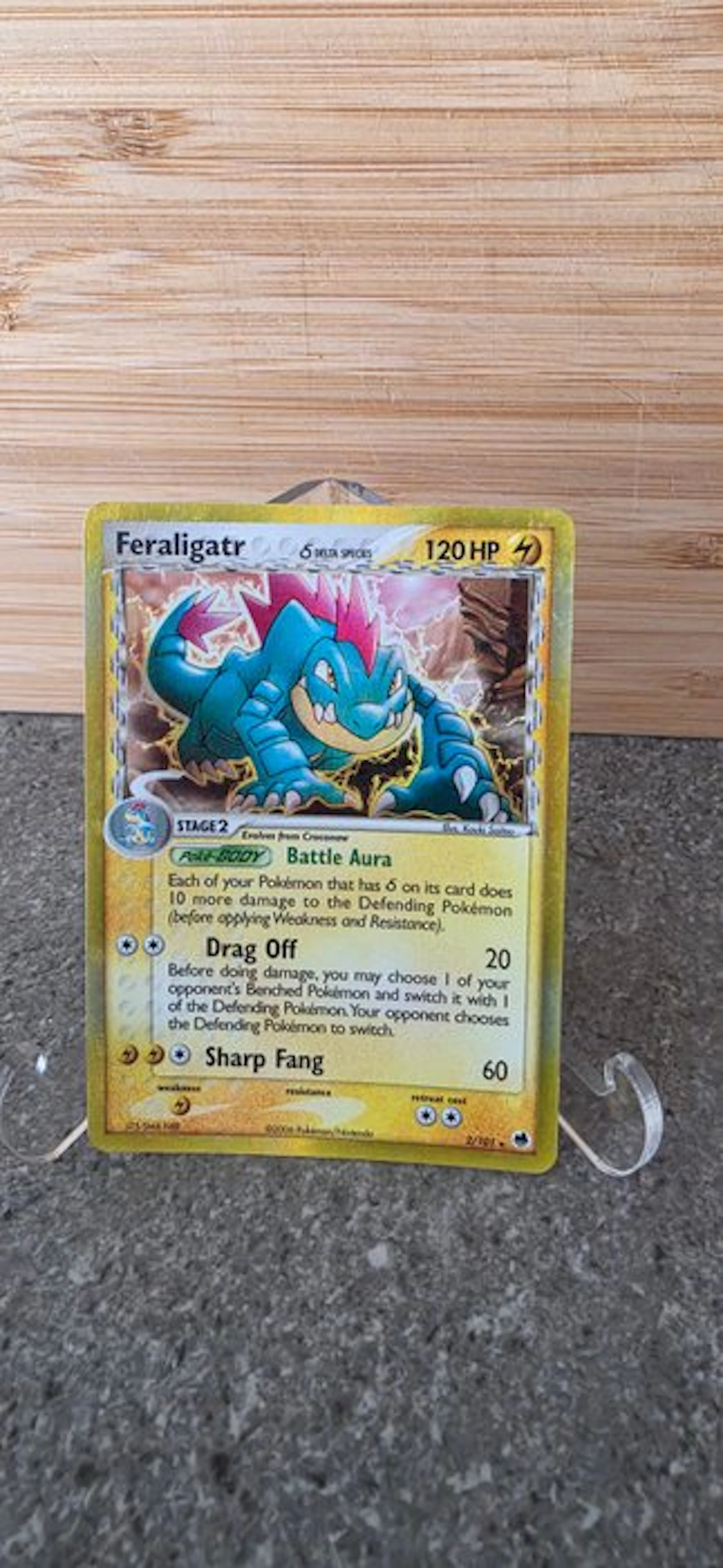 Pokémon - 1 Card - Feraligatr 2/101 Foil - EX