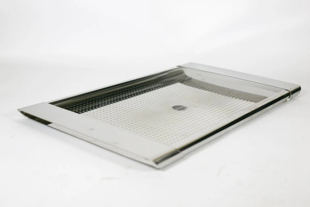 Alessi - Silvio Coppola - Tray - Tiffany - Steel, Stainless steel