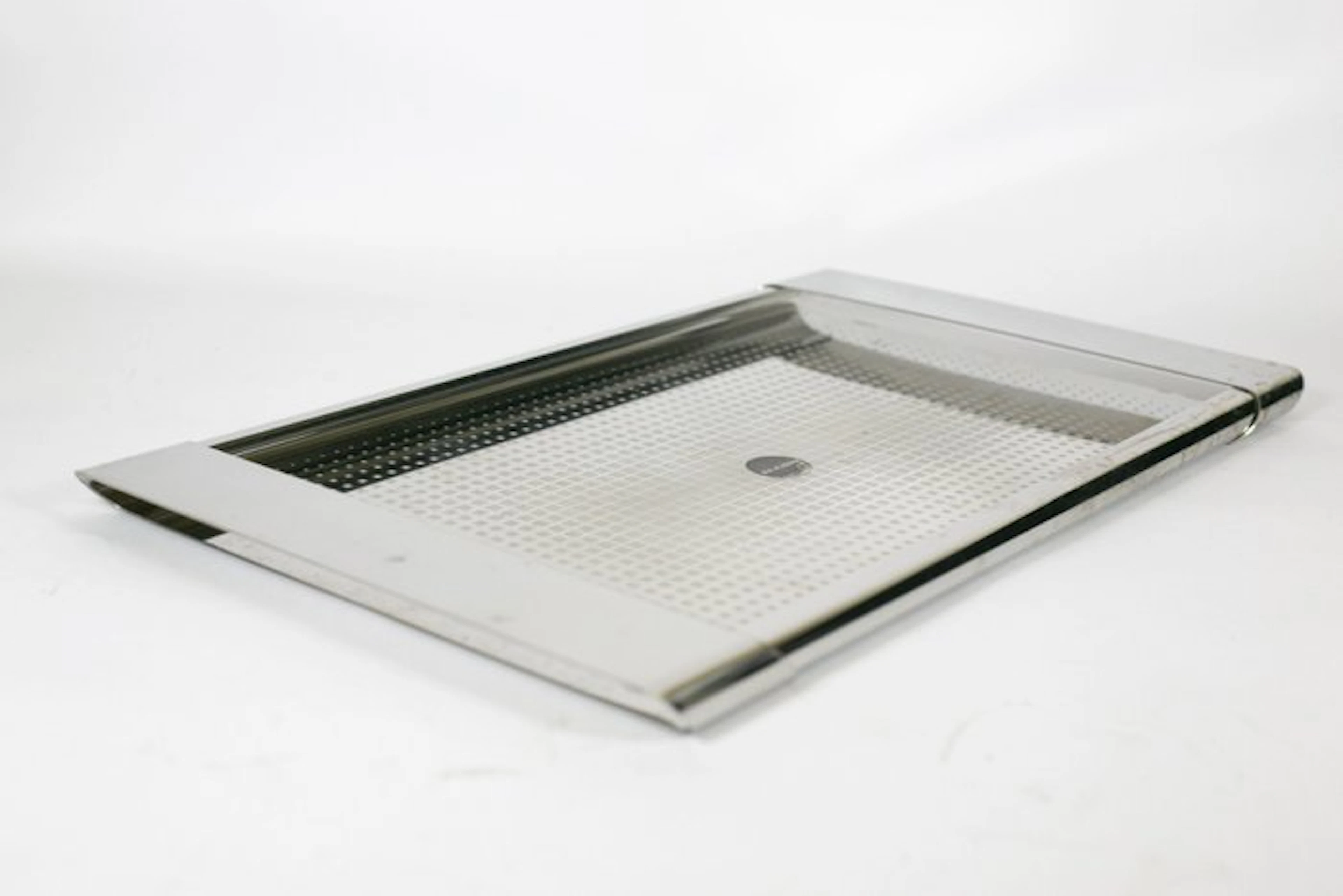 Alessi - Silvio Coppola - Tray - Tiffany - Steel, Stainless steel