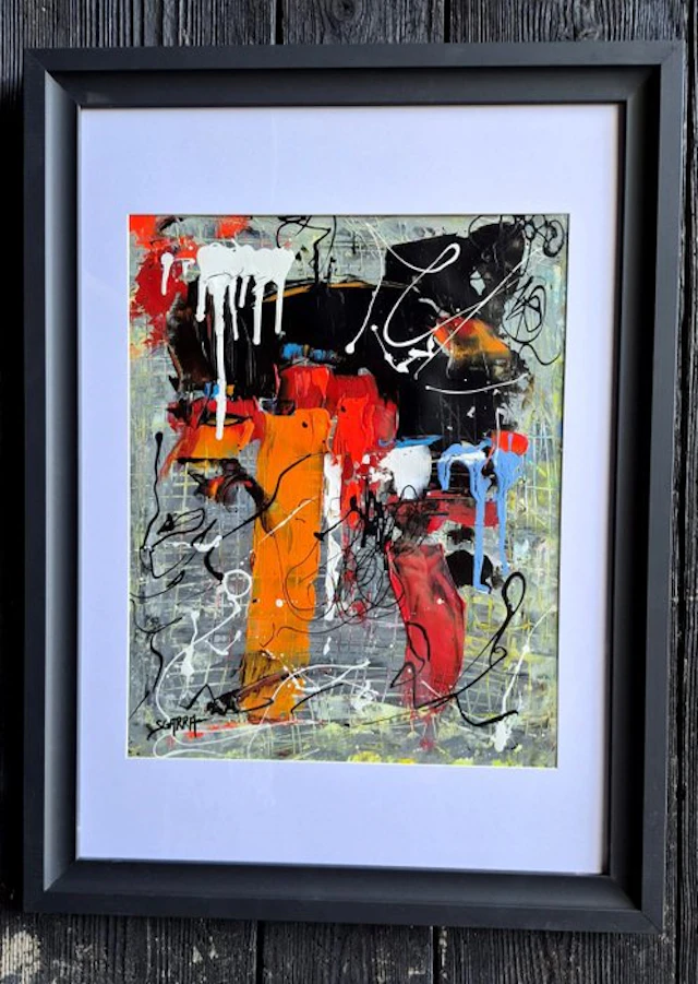 SGARRA - ABSTRAIT FAUVE