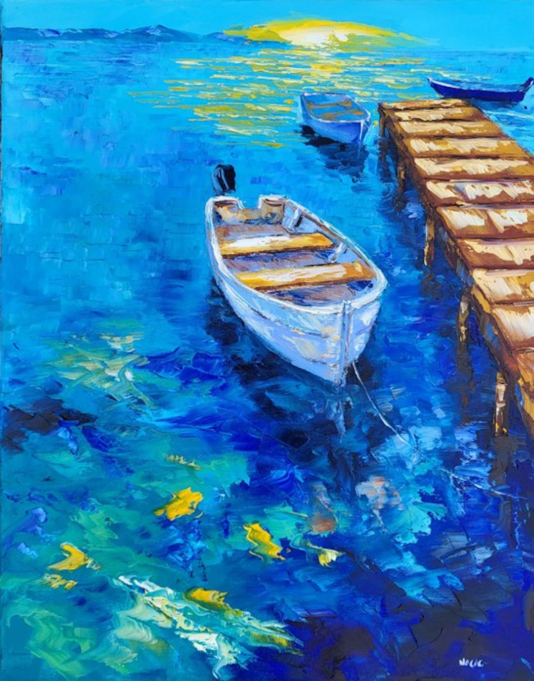 NOLAC - Sérénité du soir dans le golfe de Saint-Tropez