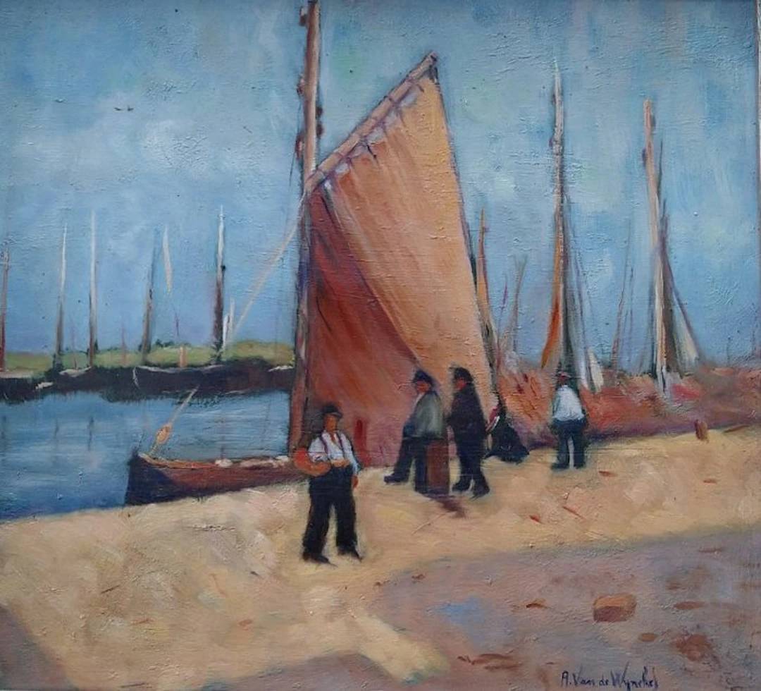 A van de Wynckel (XX) - Aan de haven