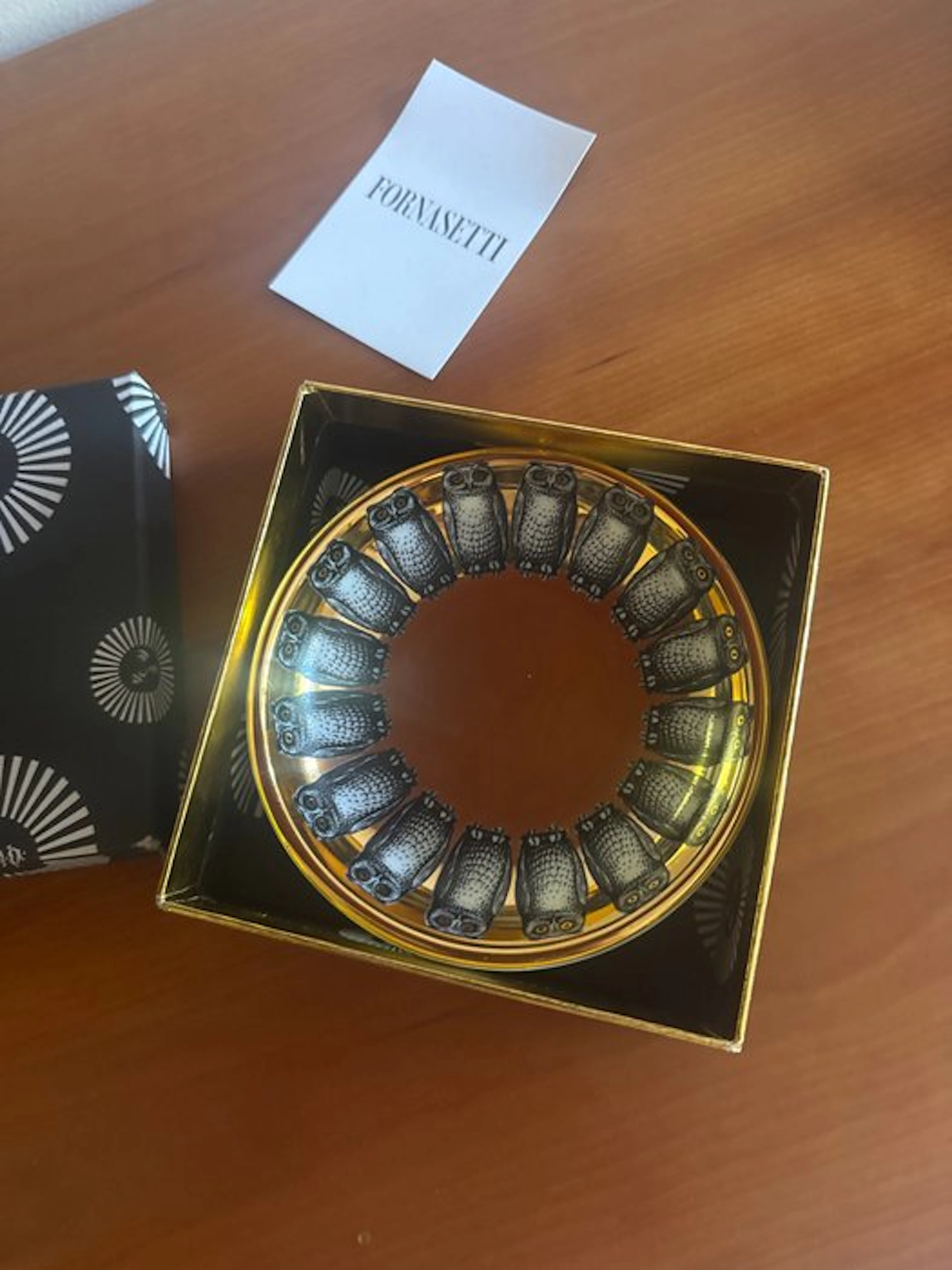 Fornasetti-Milano - Ashtray - Tema e Variazioni - Porcelain