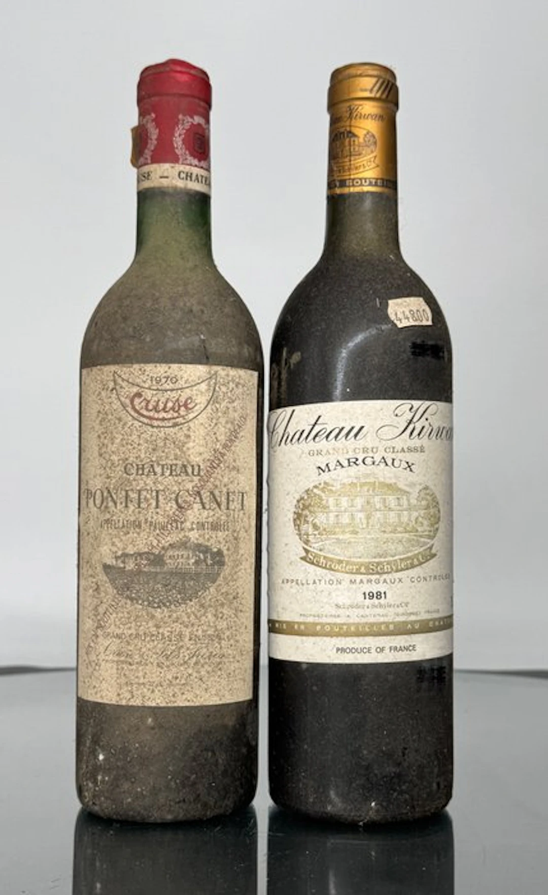 1970 Chateau Pontet-Canet & 1981 Chateau Kirwan - Margaux