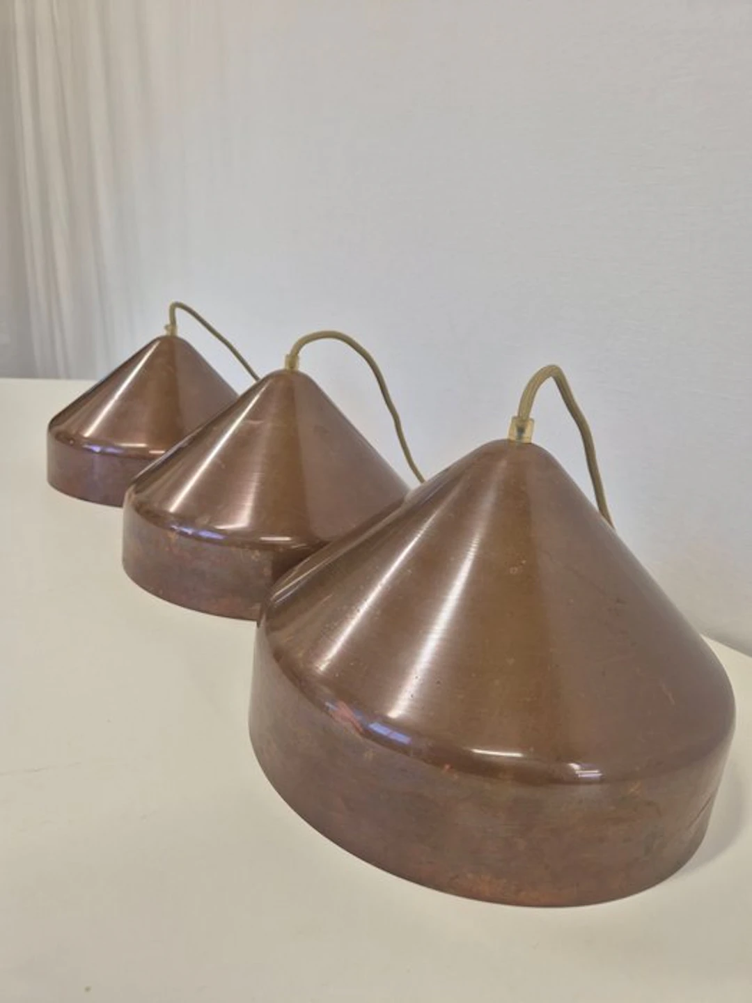 Hanging lamp (3) - Copper - Industrial