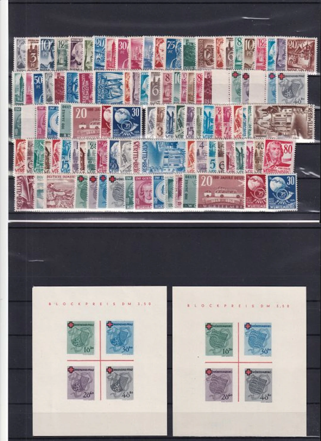 Allied Occupation - Germany (French zone) 1947/1949 - Rhineland-Palatinate