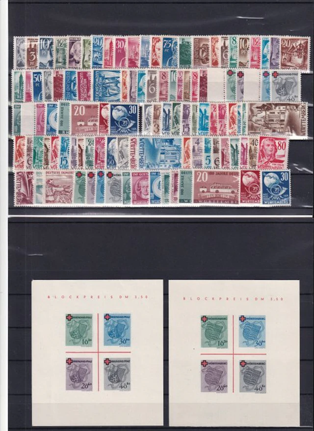 Allied Occupation - Germany (French zone) 1947/1949 - Rhineland-Palatinate