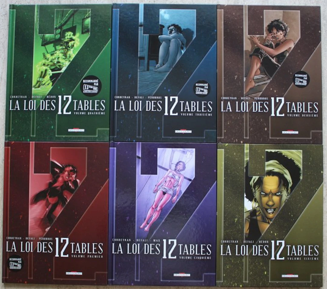 La Loi des 12 Tables T1 à T6 - Série complète - 6x C - 6...