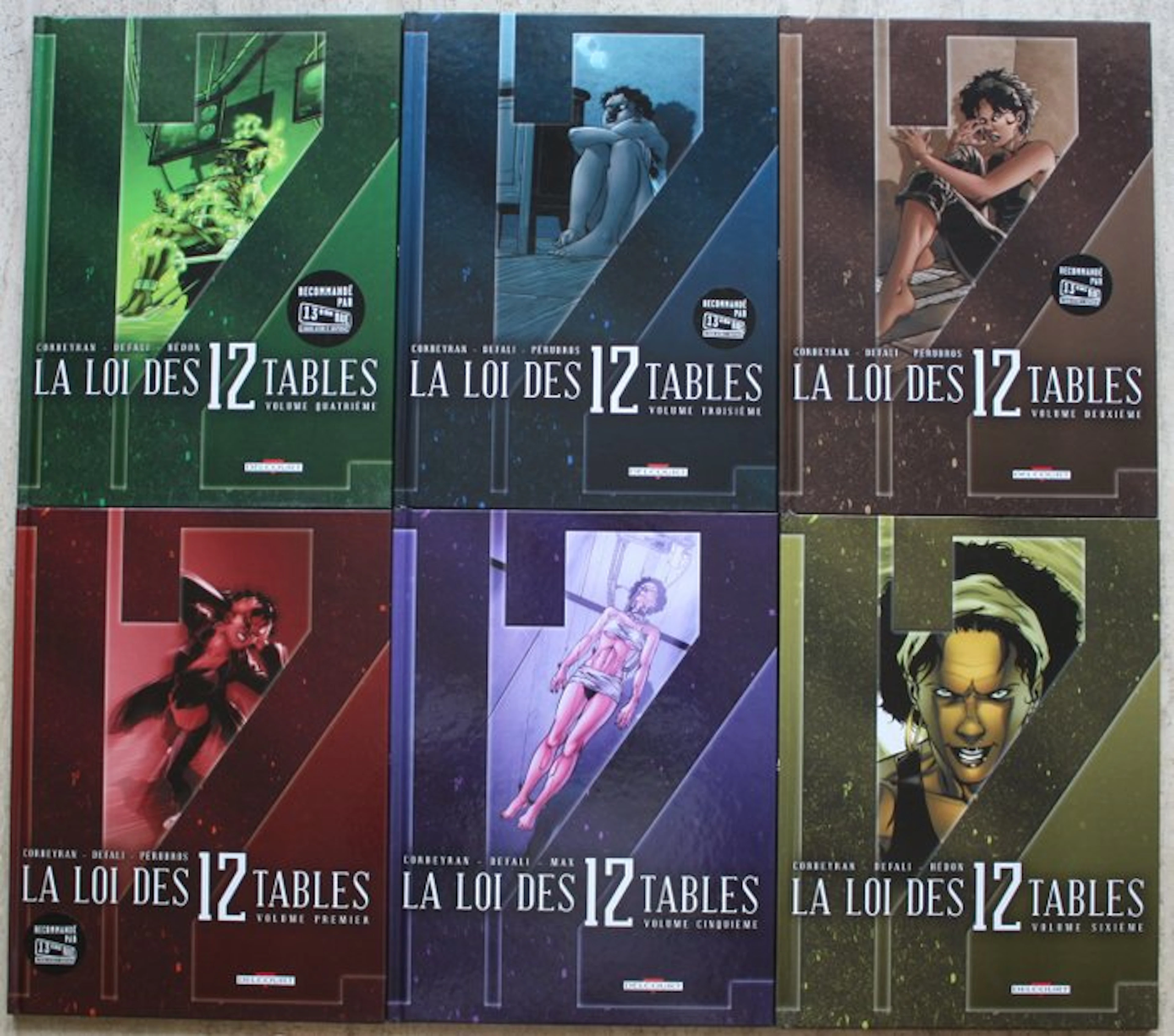 La Loi des 12 Tables T1 à T6 - Série complète - 6x C - 6...