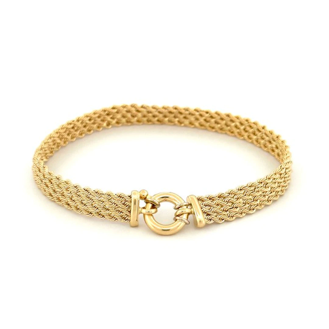 Bracelet - 18 kt. Yellow gold - Bismark