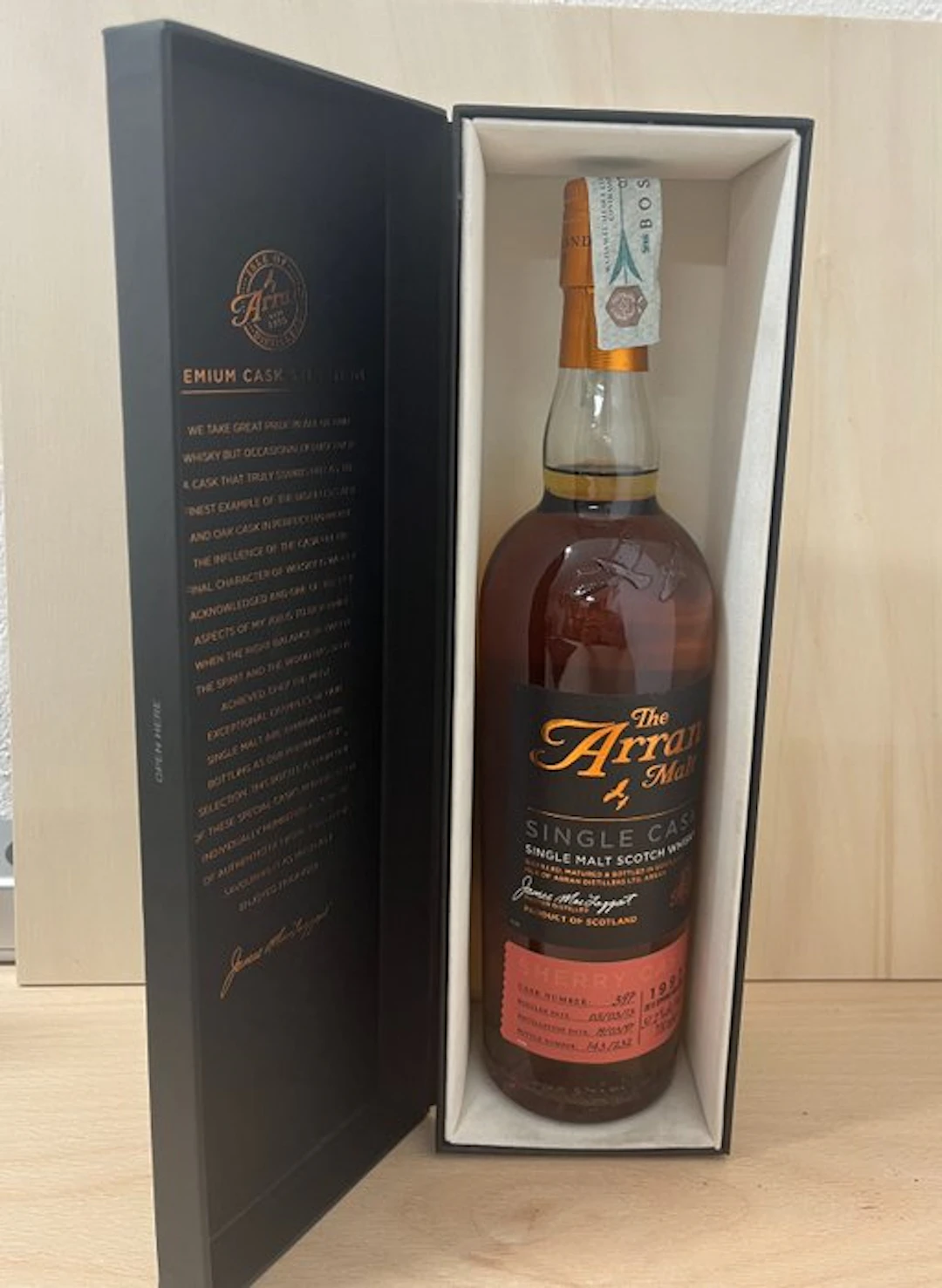 Arran 1997 Single Cask No. 397 - 2013 Spring Release - b. 2013 - 70cl