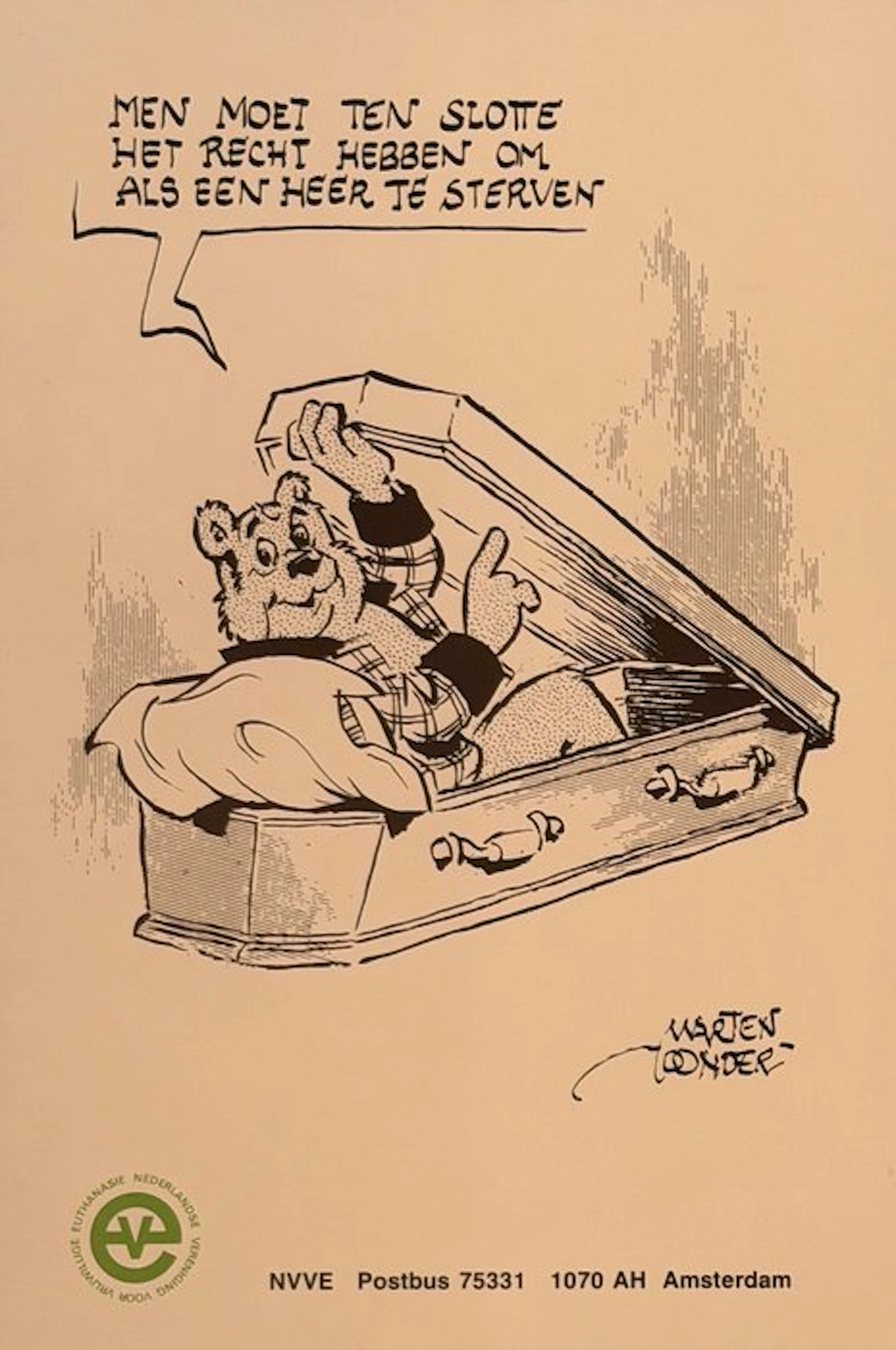 Marten Toonder - 1 poster - Tom Poes & Heer Bommel - Heer...
