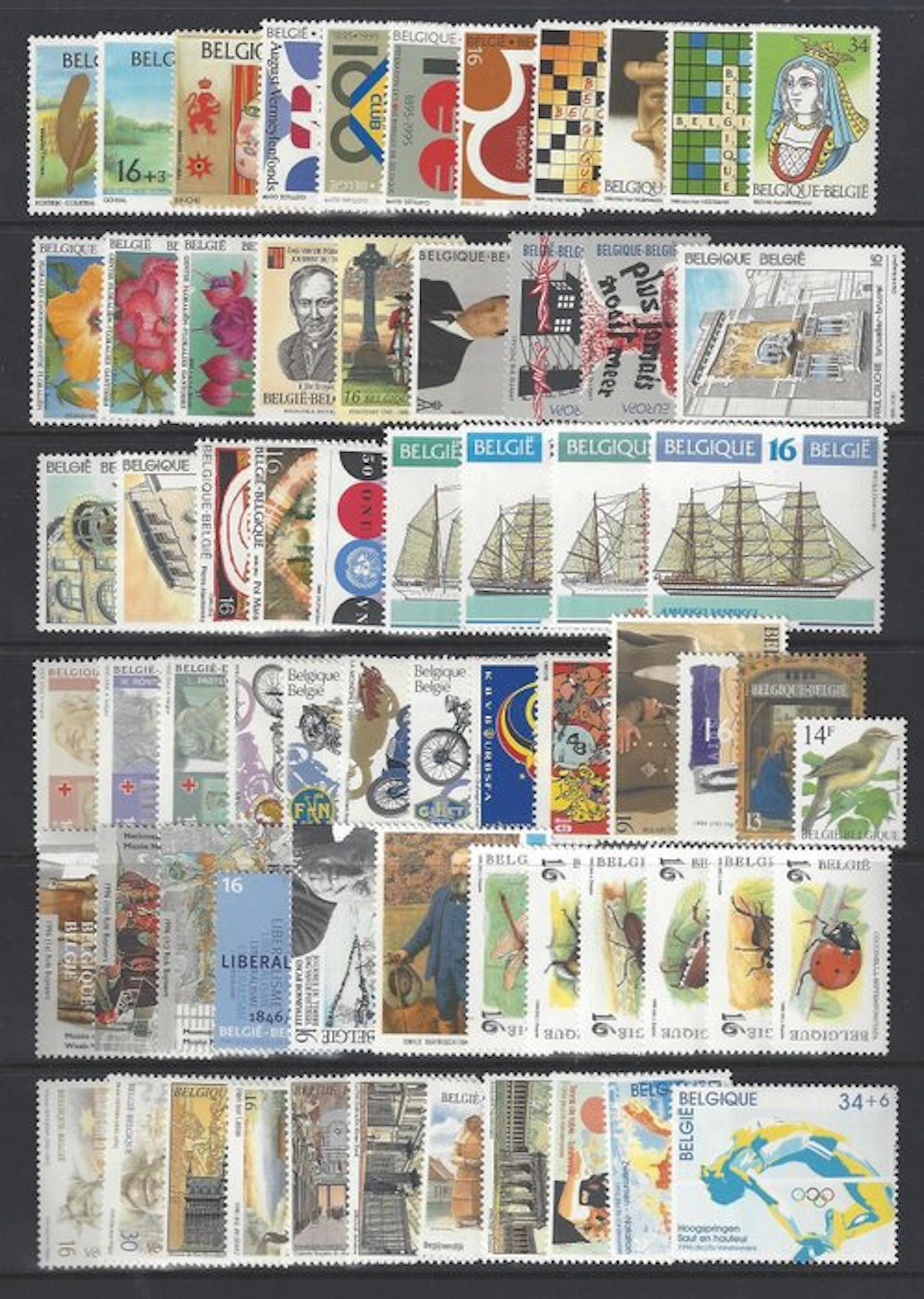 Belgium 1995/1999 - 5 complete volumes