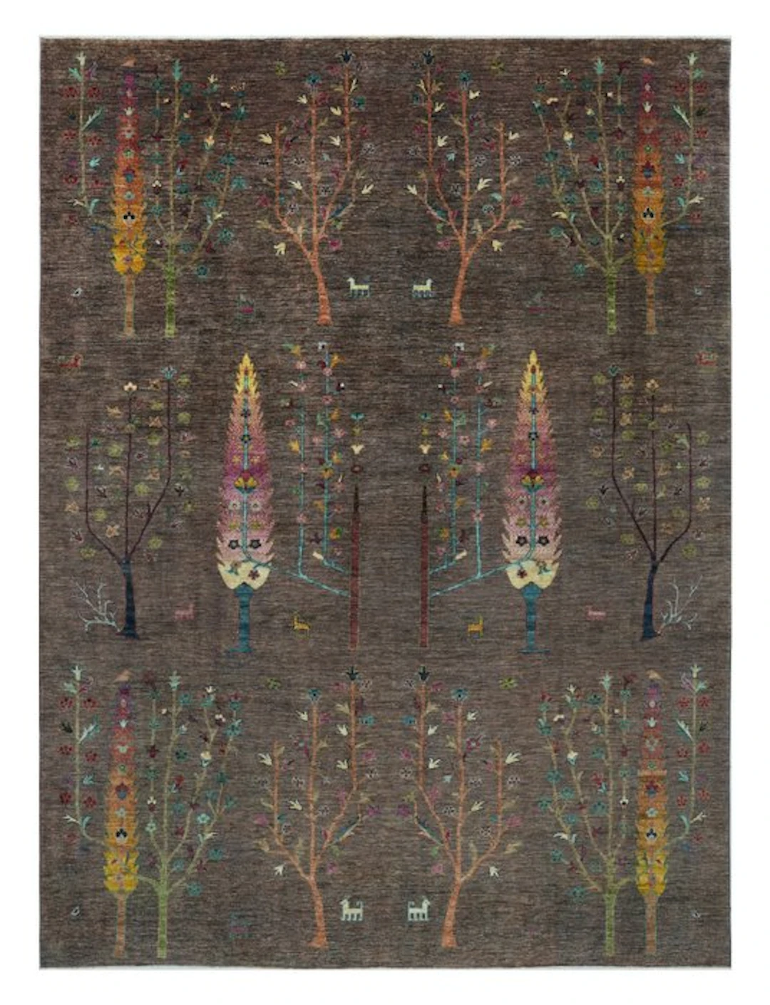 Hand-knotted designer rug – Very fine – Tree of Life...