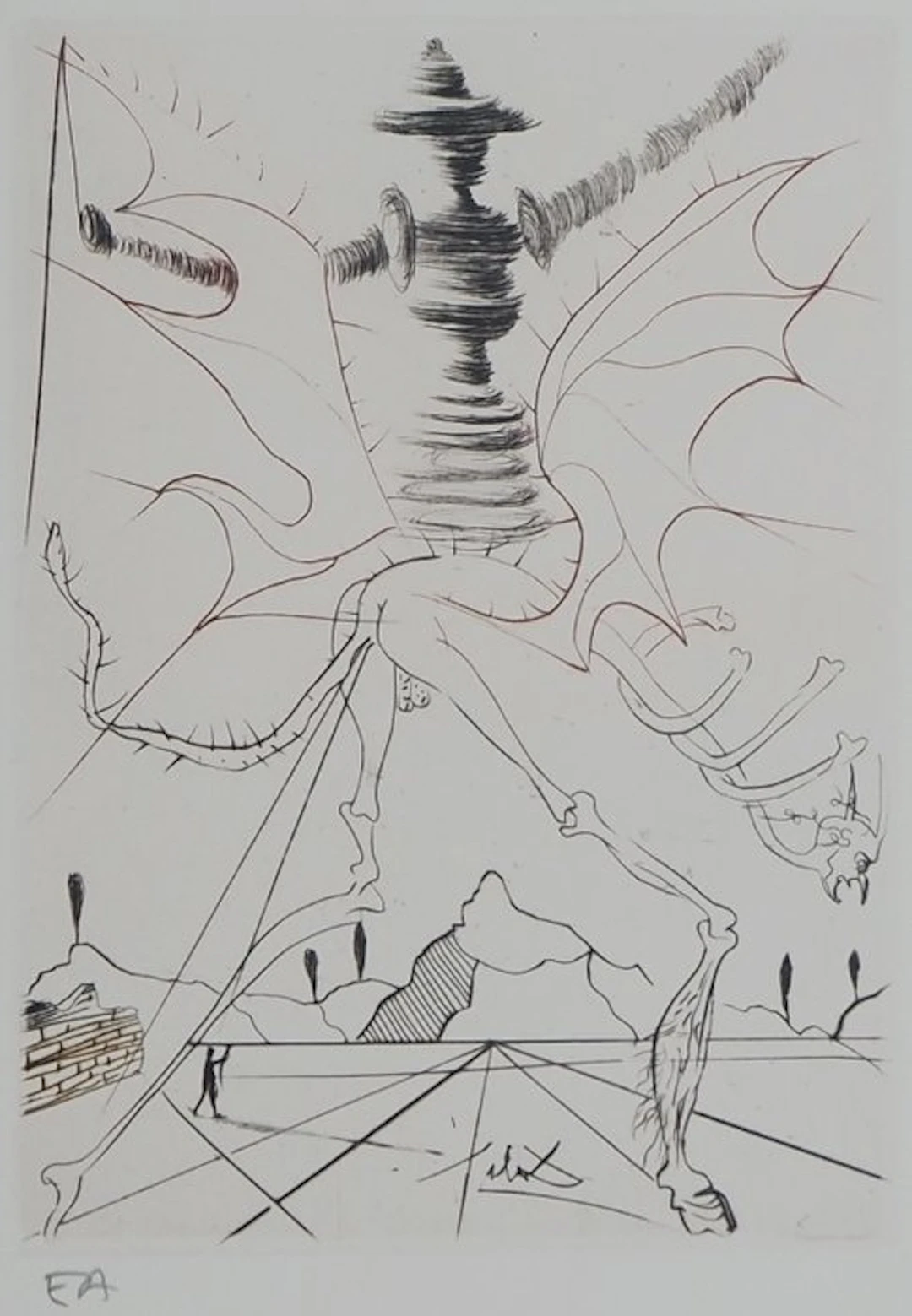 Salvador Dali (1904-1989) - Shakespeare : Henry VI