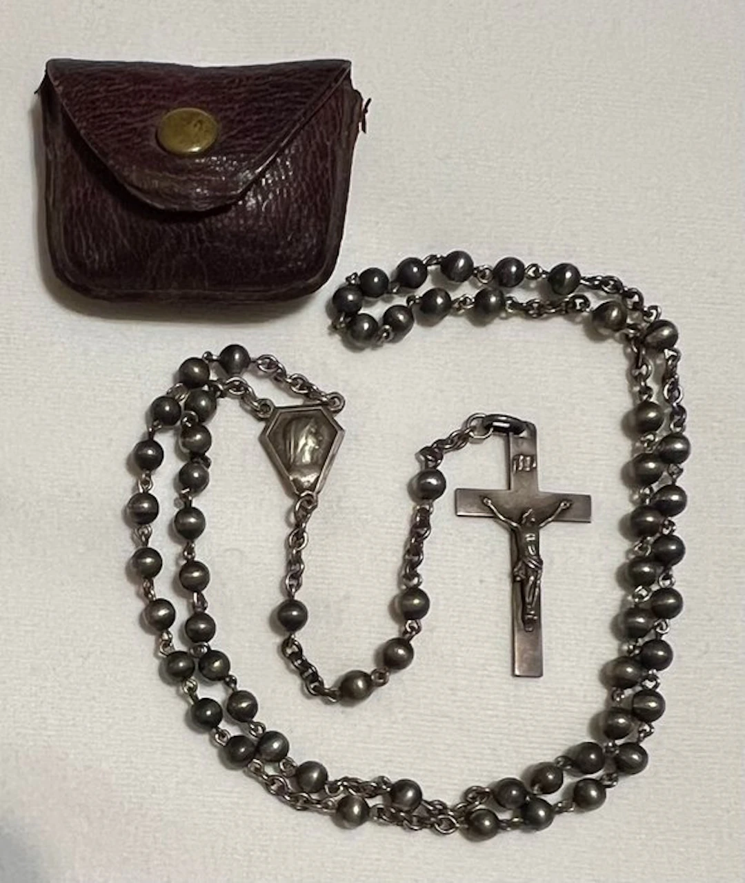Rosary - .800 silver - 1920-1930 - Art Deco