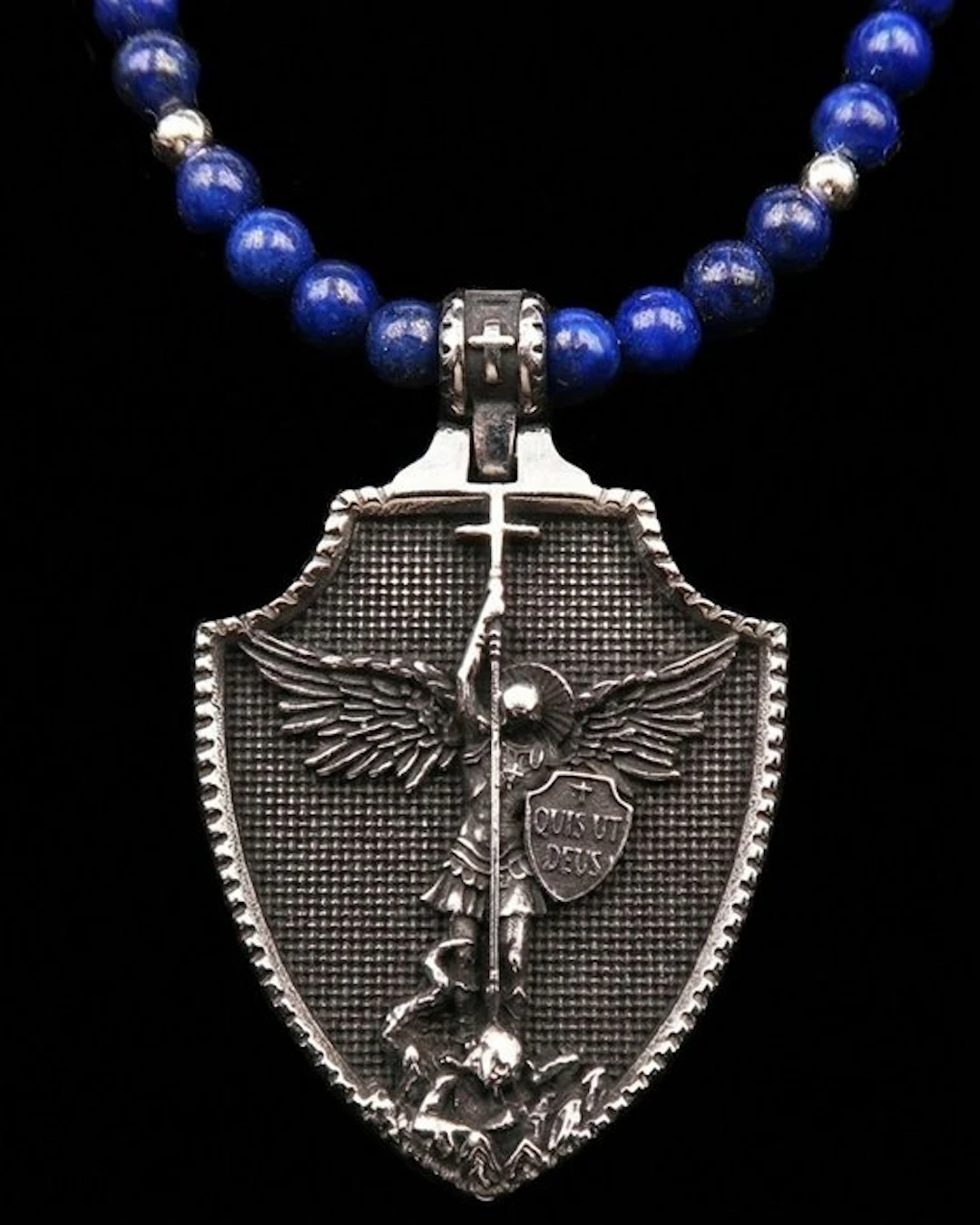 Lapis lazuli - Necklace of Archangel Michael: Repels...