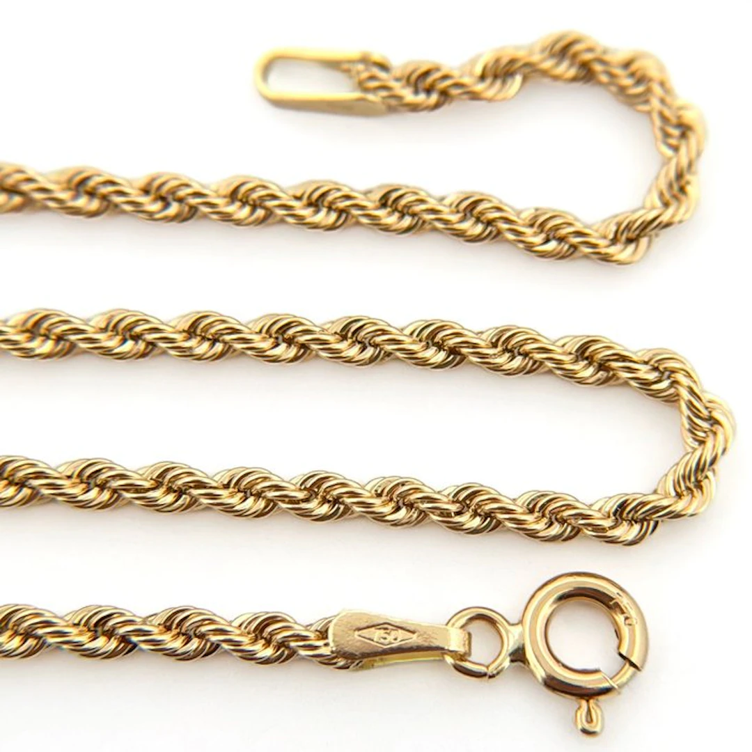 No reserve price - Bracelet - 18 kt. Yellow gold - Fune - 19 cm
