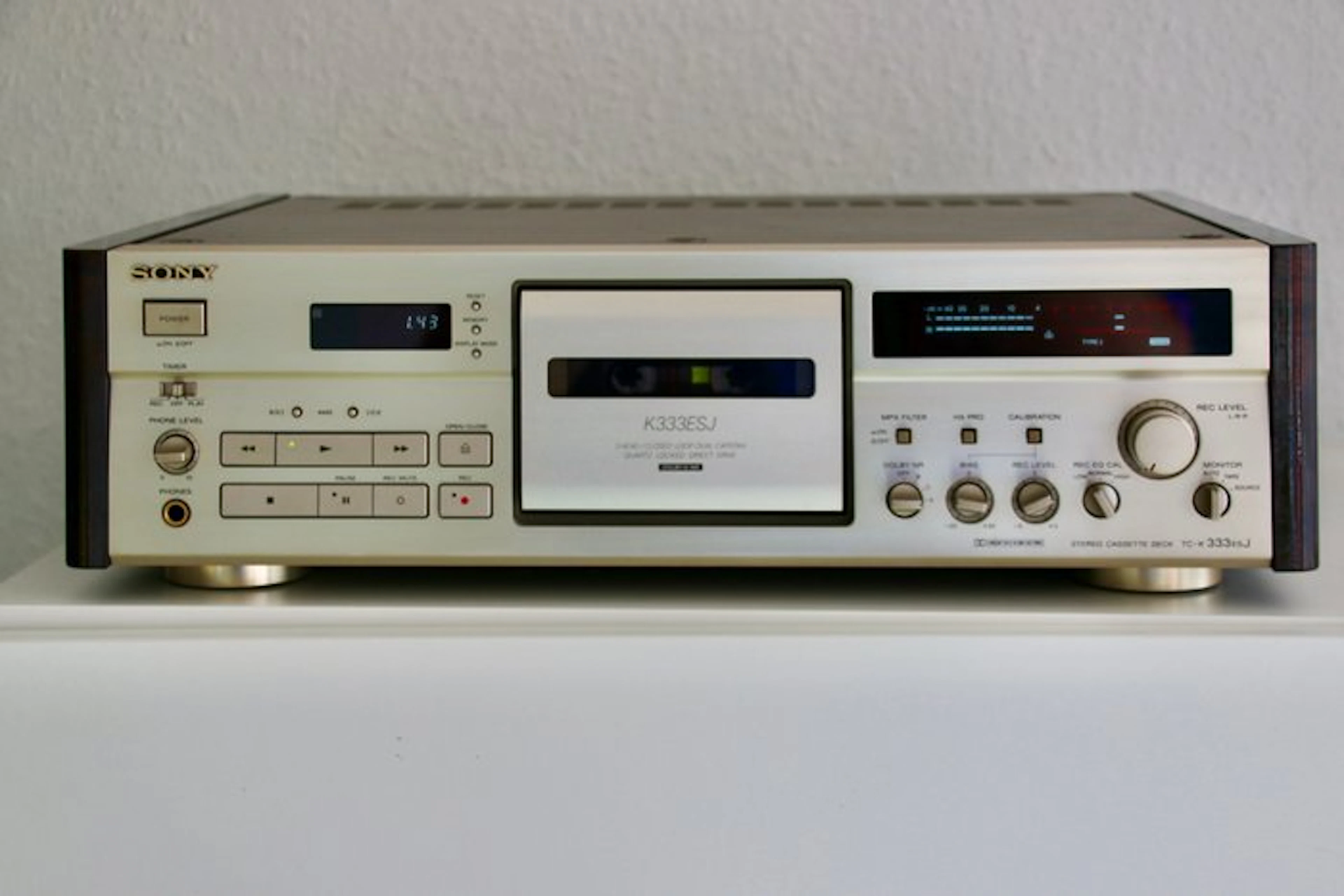 Sony - TC K 333 ESJ Audio-cassette deck