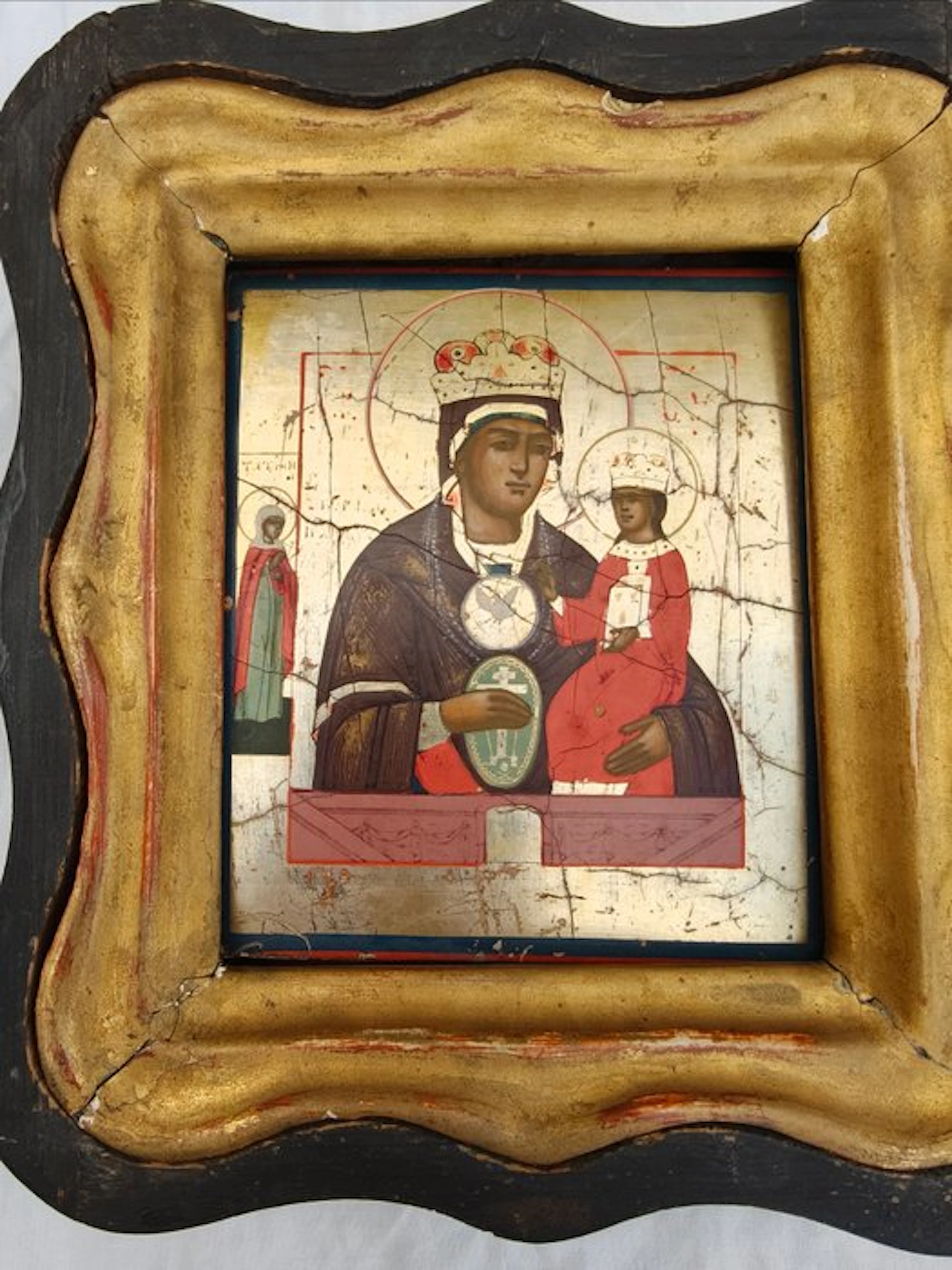 Icon - Mother of God, Softener of Hardened Hearts - Wood