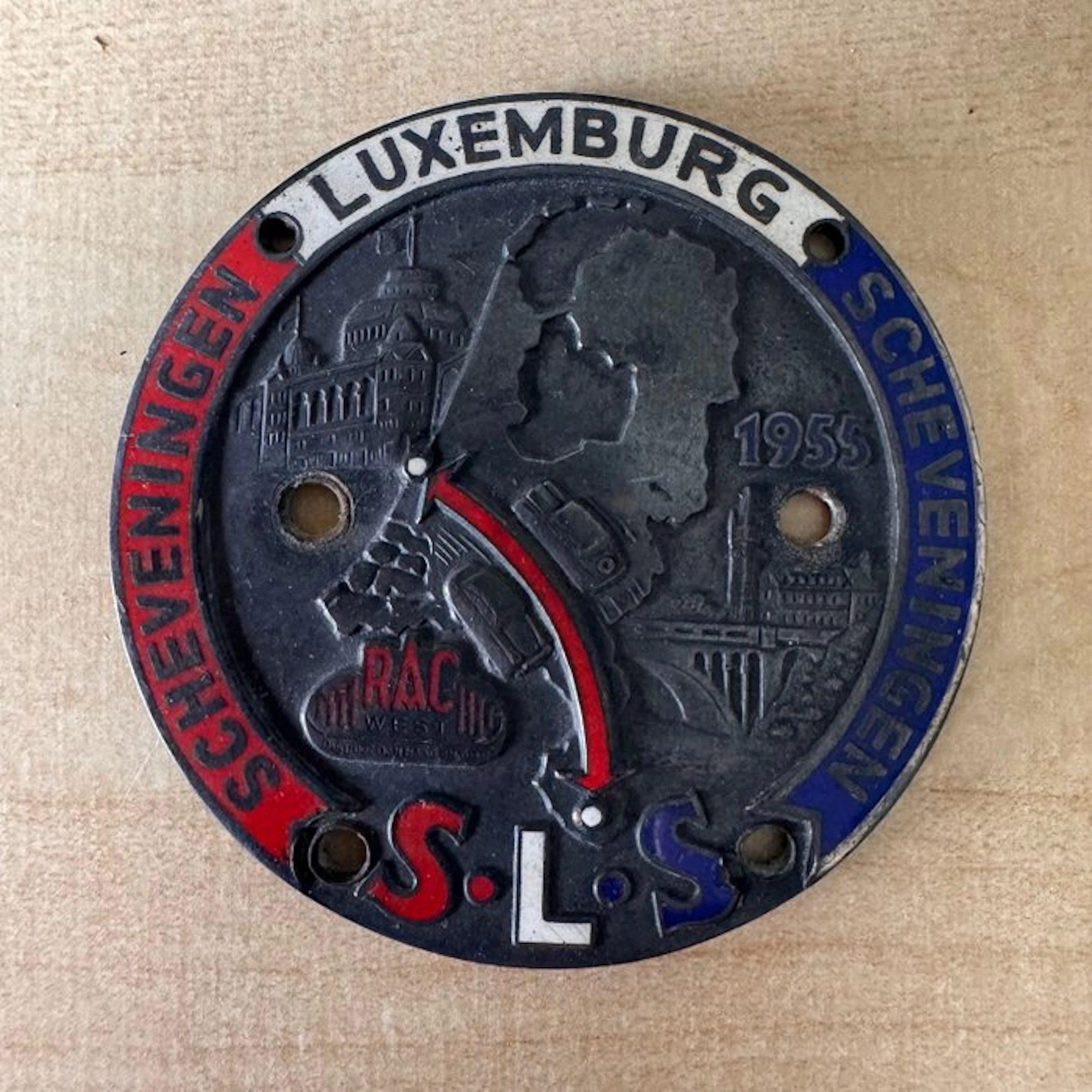 Badge Grille Badge - Insigne - Rally Classic RAC West SLS...