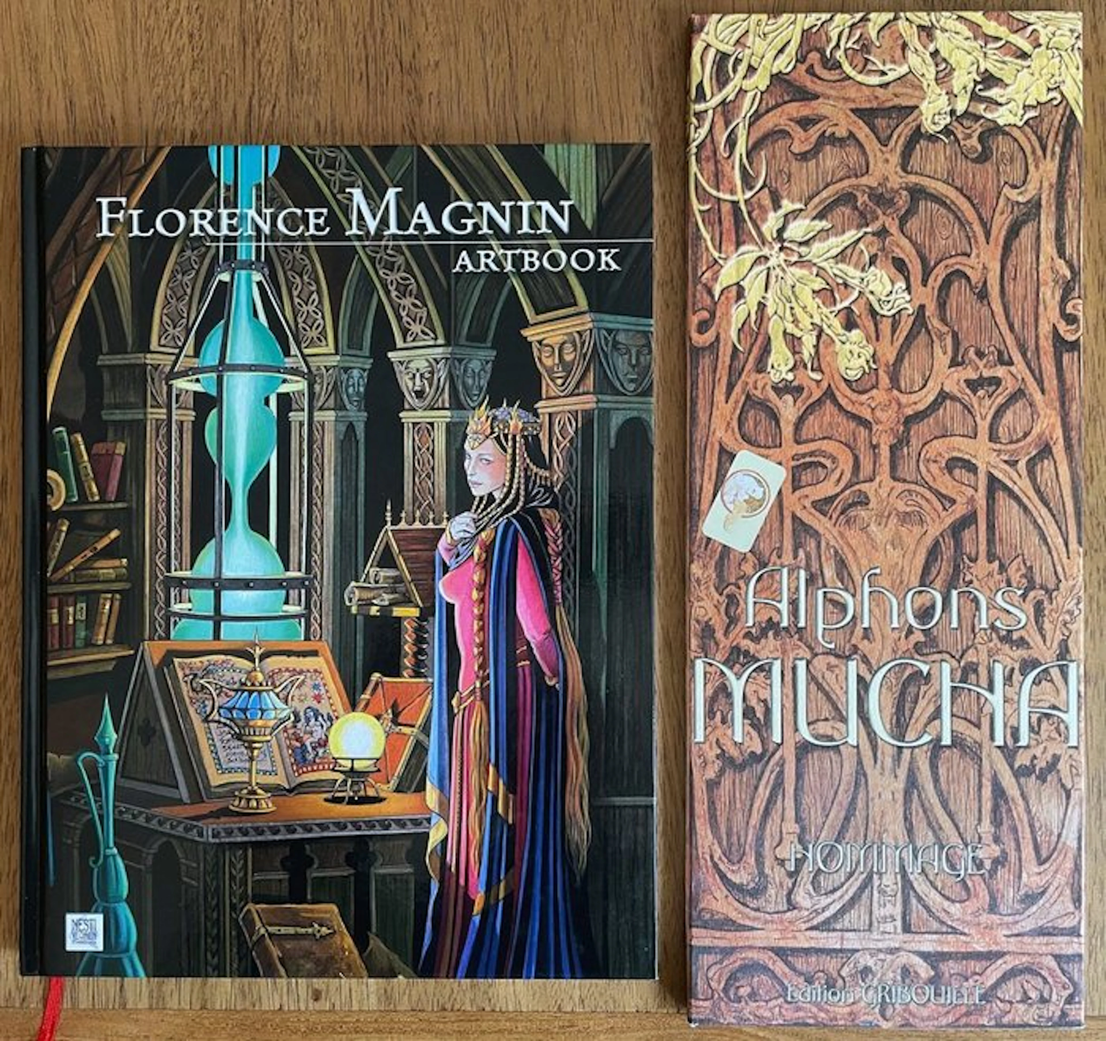 Florence Magnin - Artbook + Portfolio Hommage à Mucha - C...