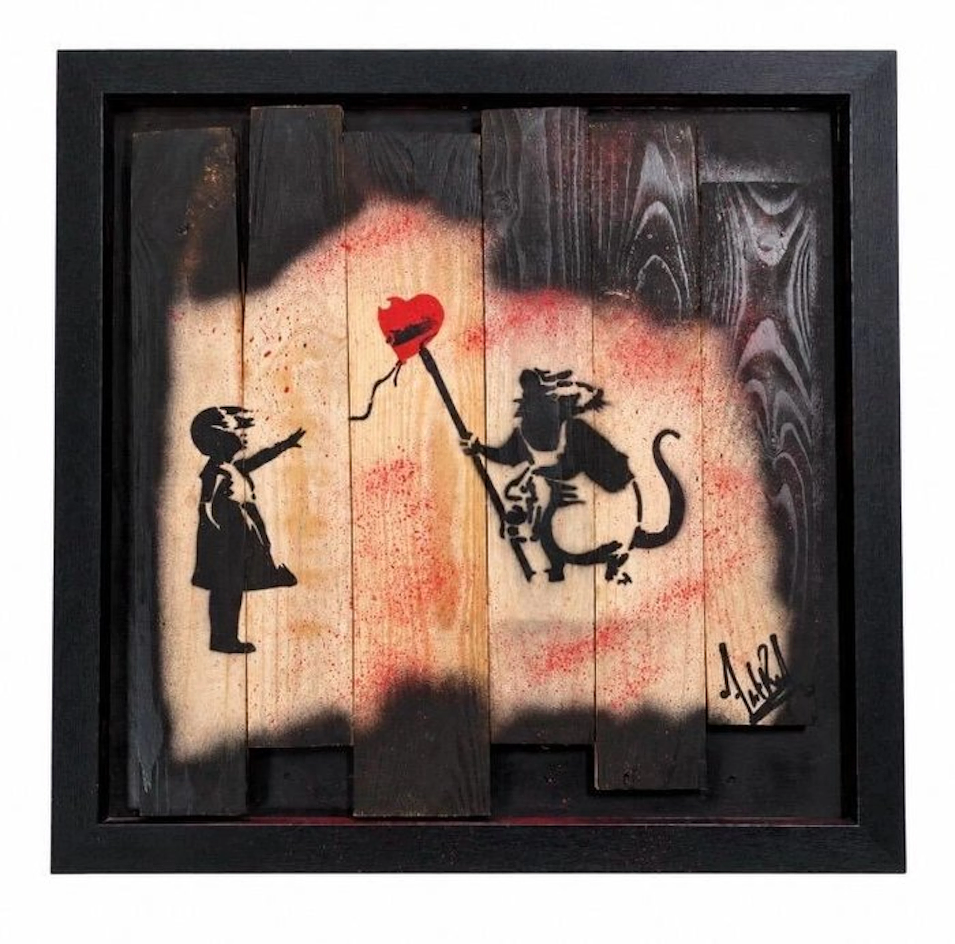 ArtRat - BANKSY Tribute - The Rat’s Gift