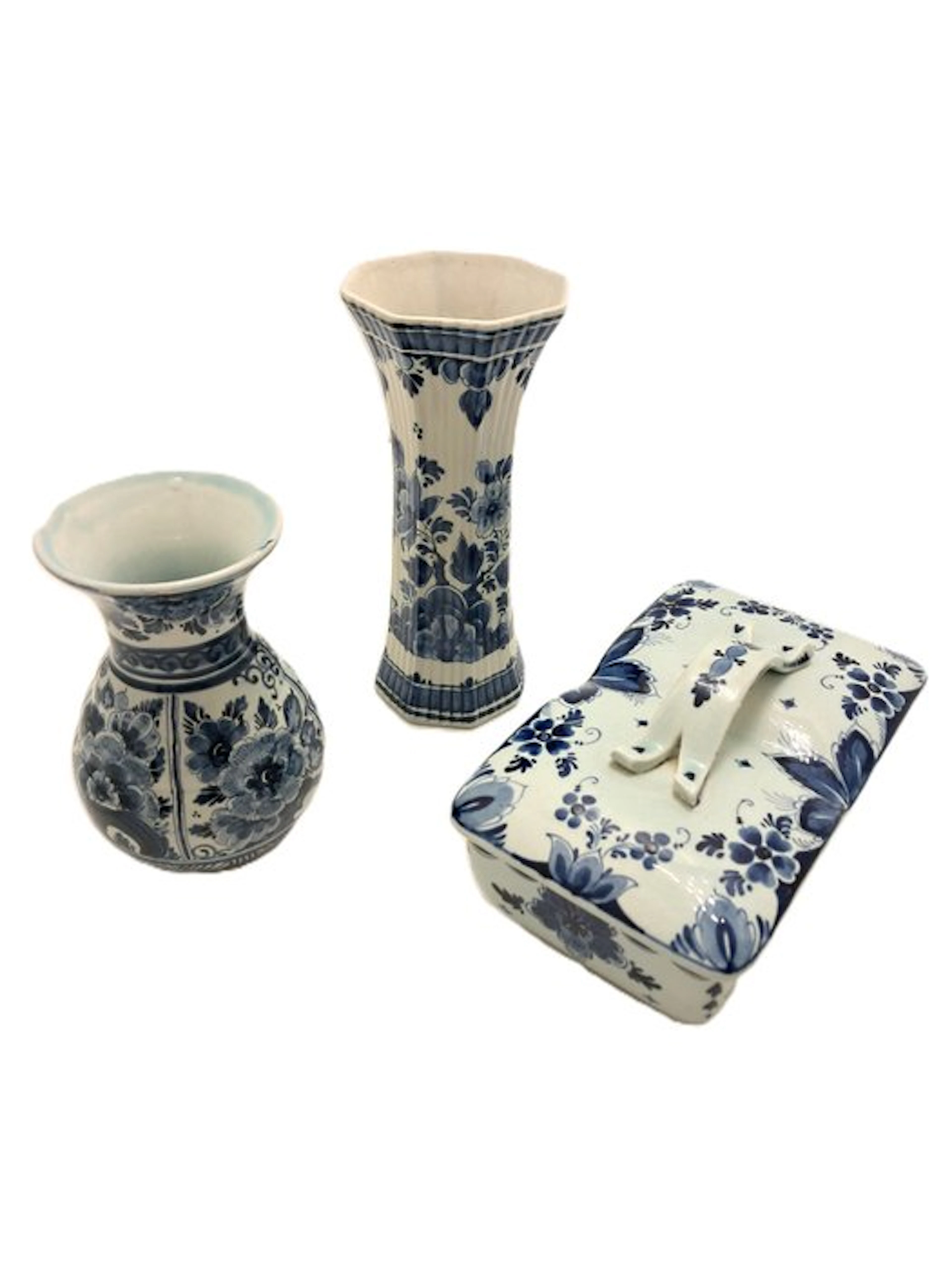 Schoonhoven/Ram/FB - Vaas - Biscuit box (3) - Ceramic - Butter dish / lid box