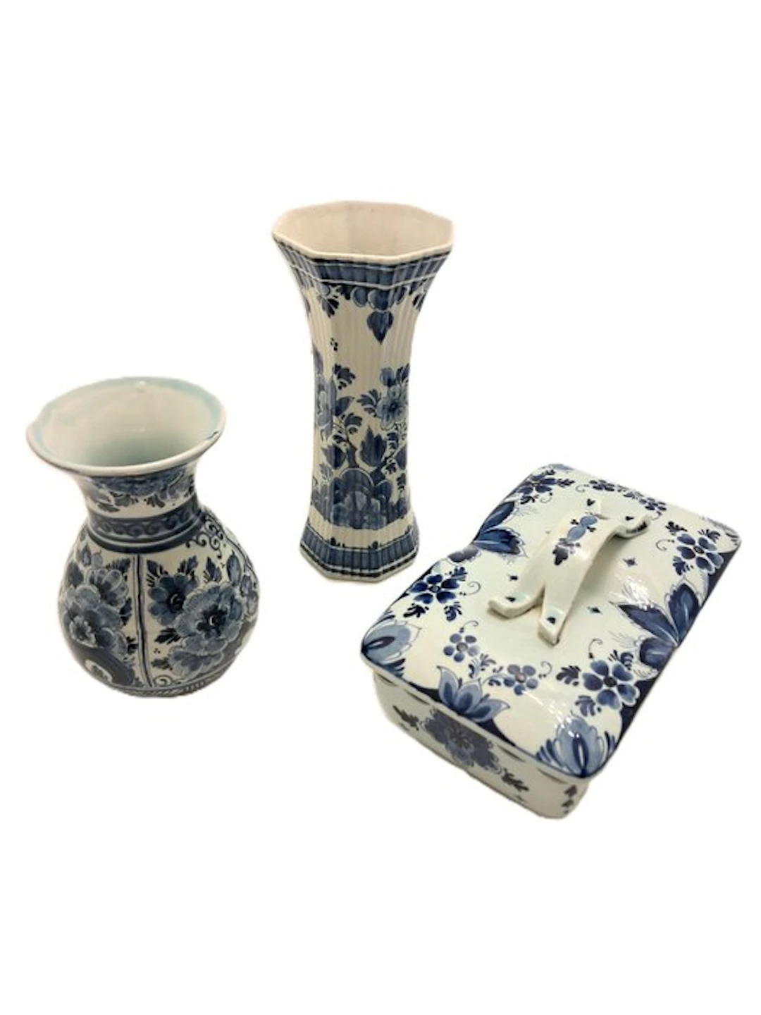 Schoonhoven/Ram/FB - Vaas - Biscuit box (3) - Ceramic - Butter dish / lid box