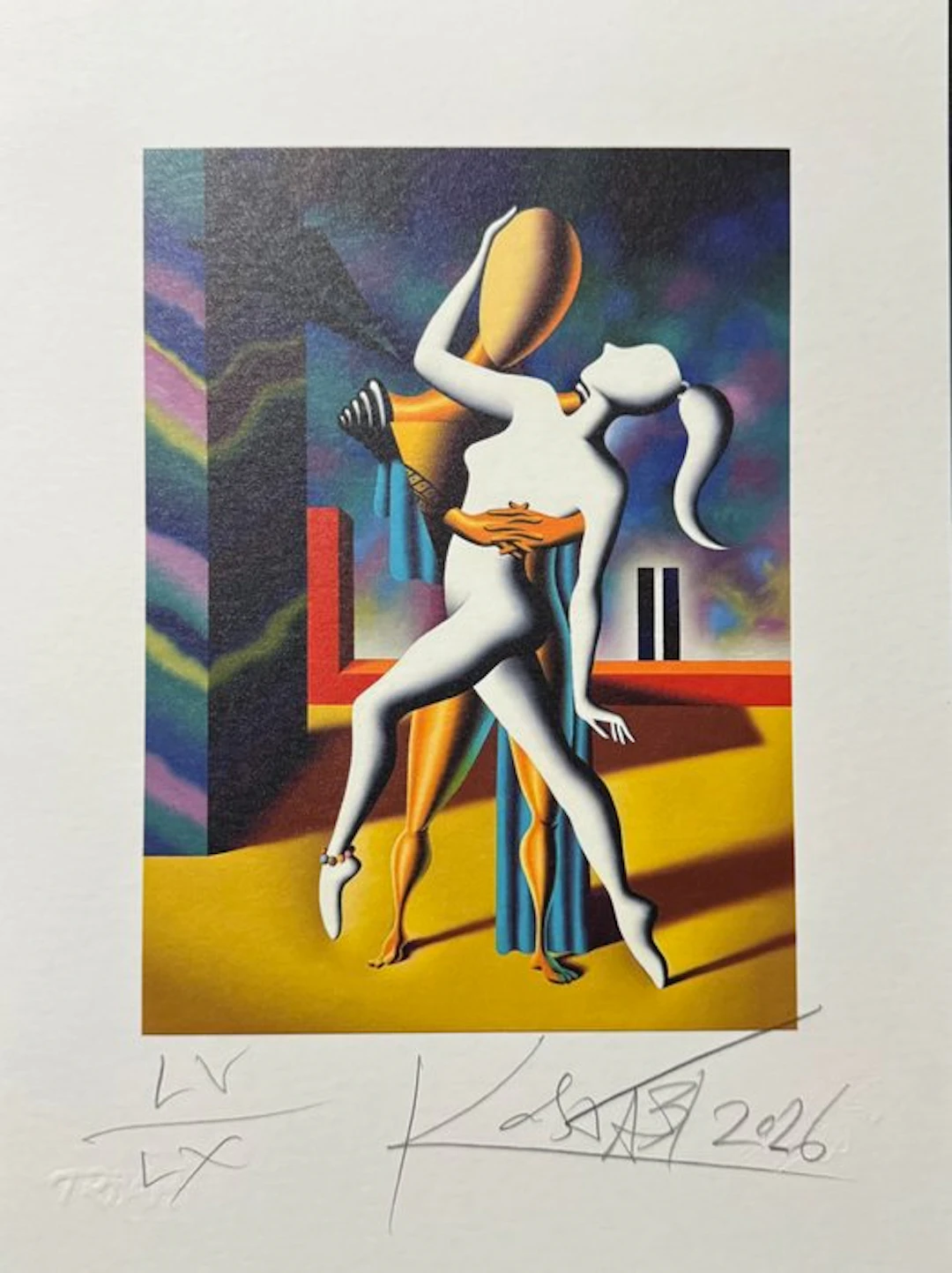 Mark Kostabi (1960) - Embracing Possibility