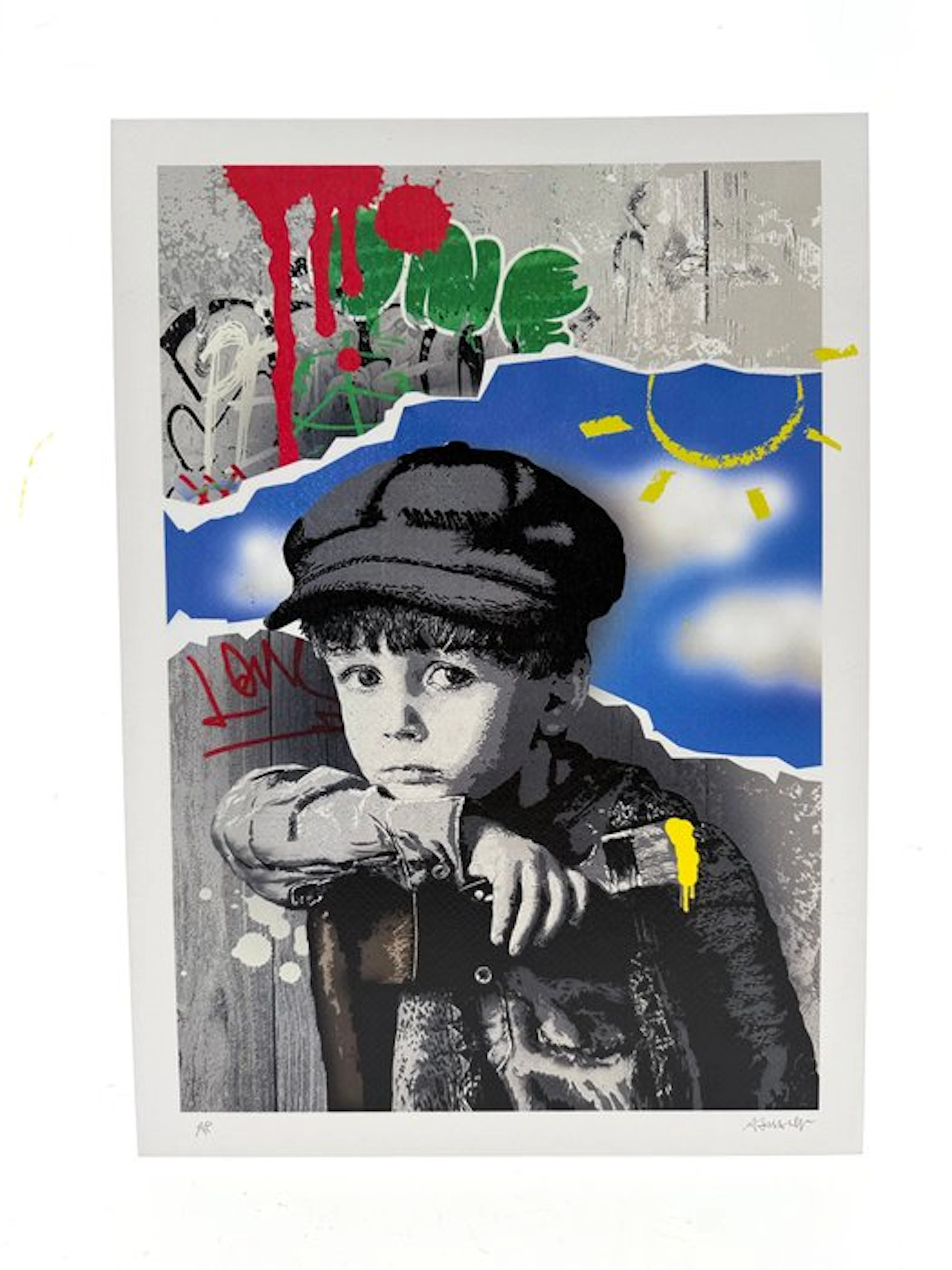 Alessio B (XX-XXI) - Here comes the Sun (graffiti)