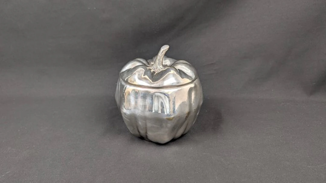 Argenteria Teghini - Firenze - Ice bucket - Silverplated - pumpkin