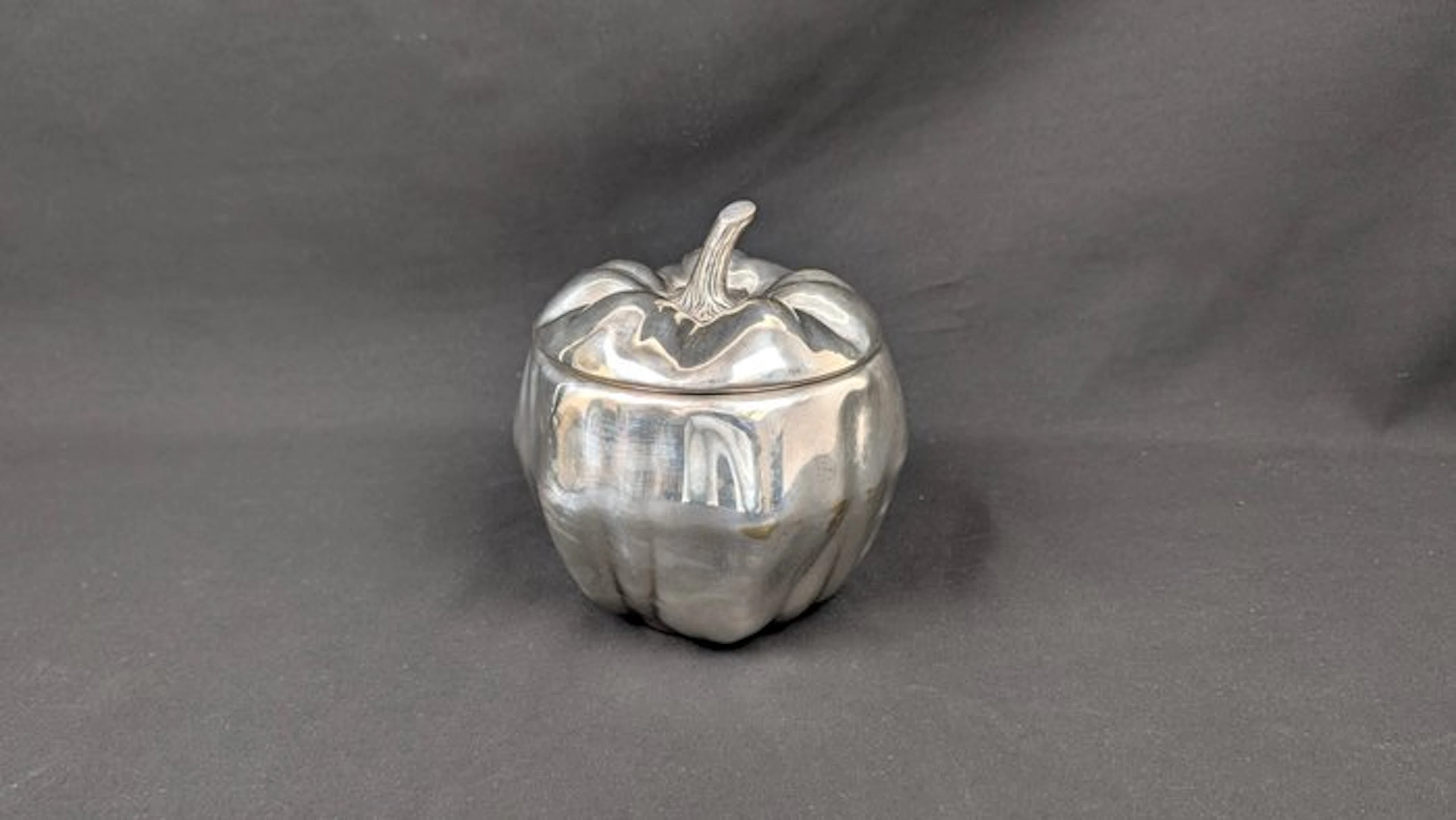 Argenteria Teghini - Firenze - Ice bucket - Silverplated - pumpkin