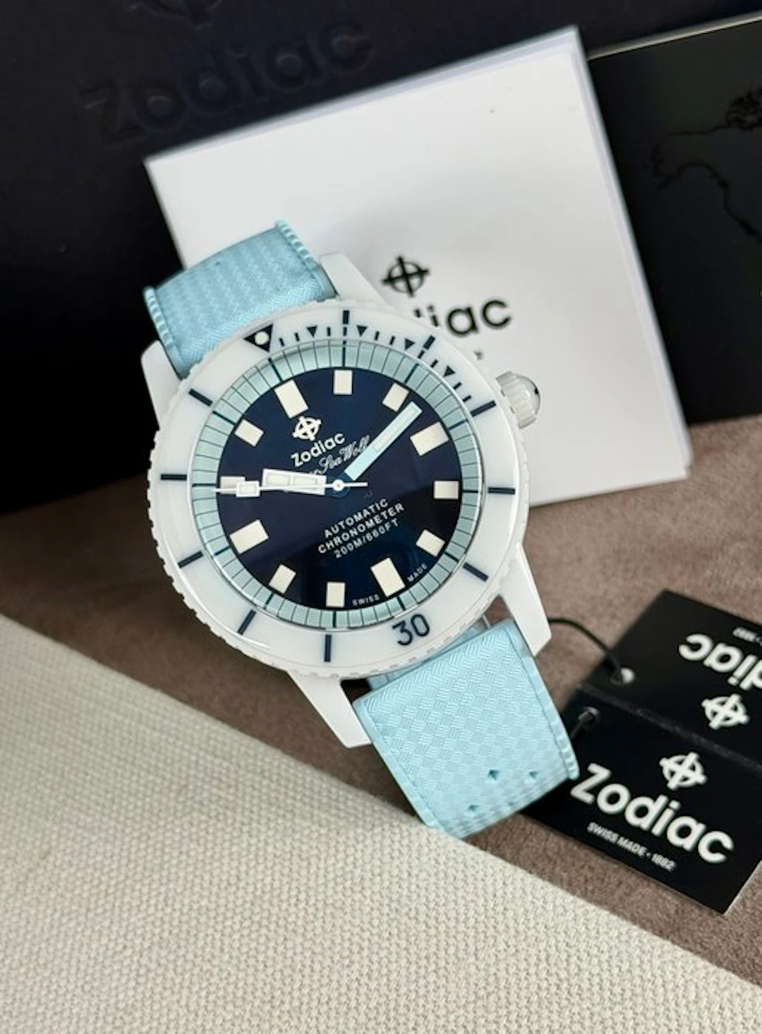 Zodiac - Super Sea Wolf Ceramic Compression Diver...