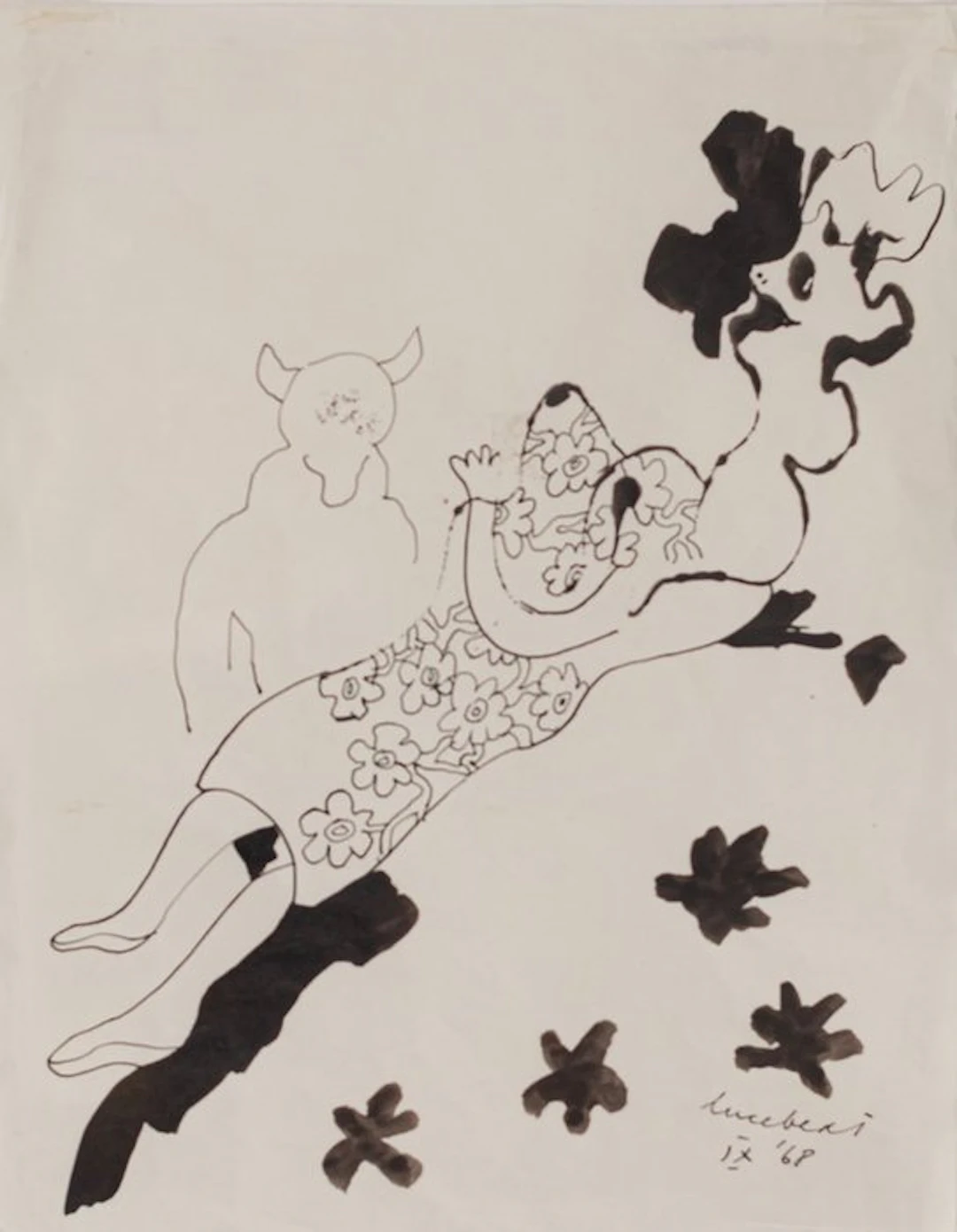 Lucebert (1924-1994) - Zonder titel