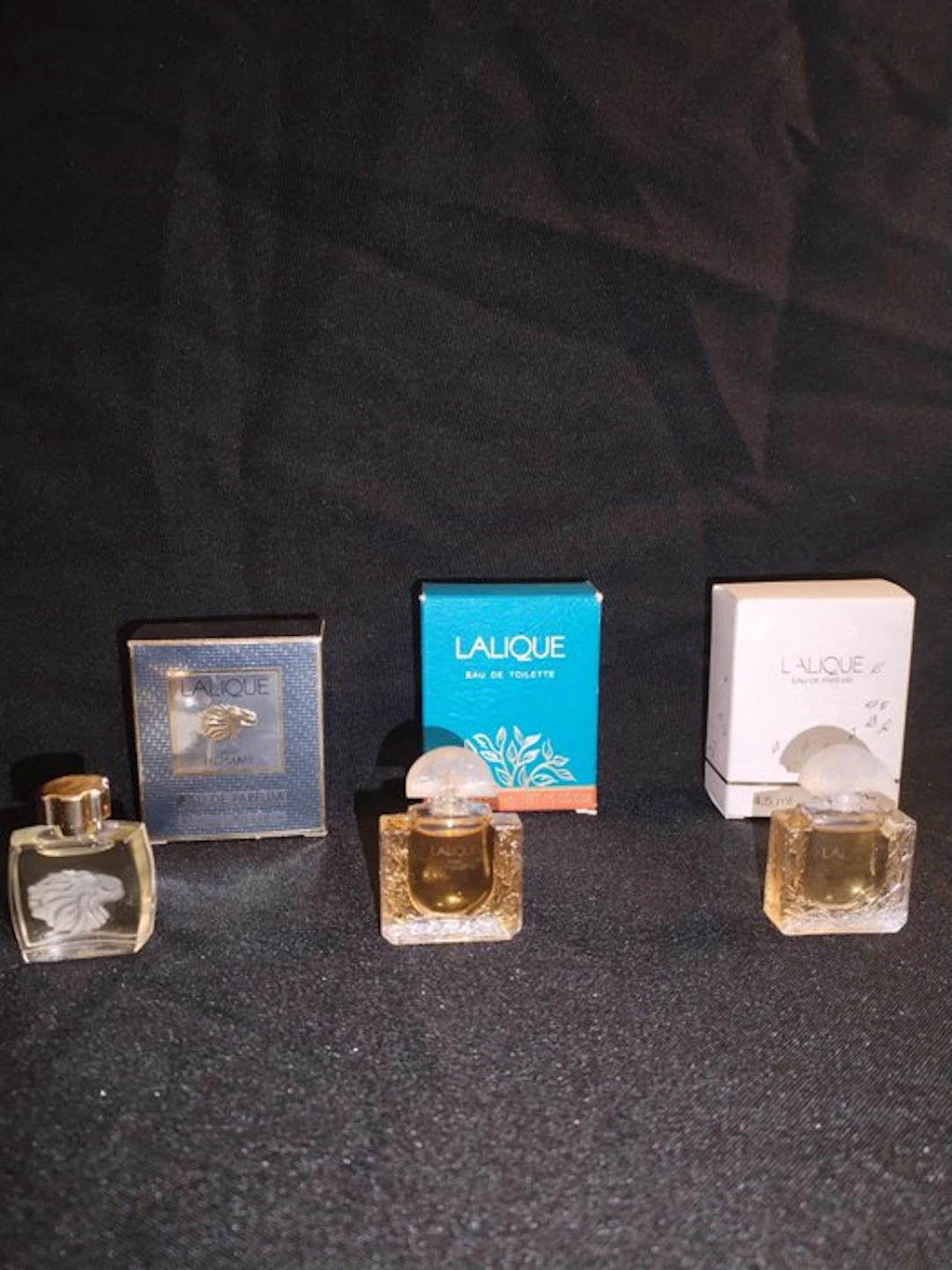 Lalique - René Lalique - Perfume flask (3) - Glass